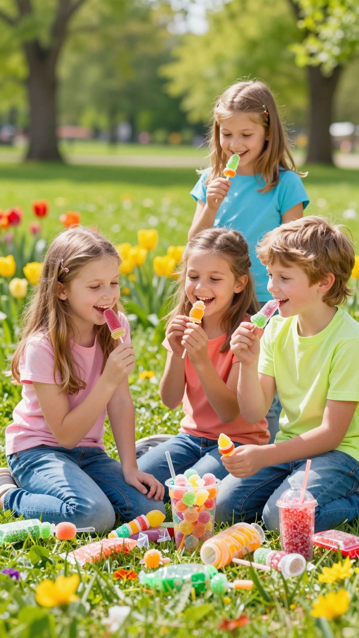 A gyerekek édesség iránti vágya könnyen manipulálható.