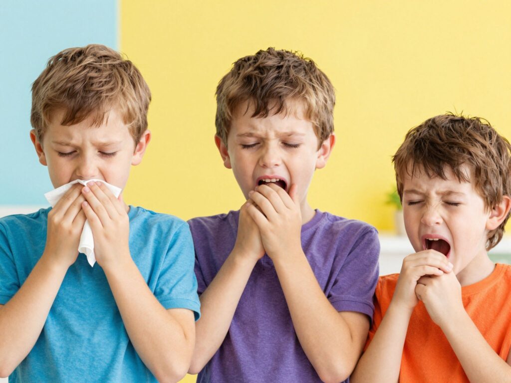 A gyermekkori köhögés típusai és kezelésük: hurutos, száraz és ugató köhögés