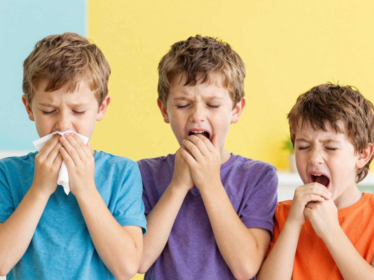 A gyermekkori köhögés típusai és kezelésük: hurutos, száraz és ugató köhögés