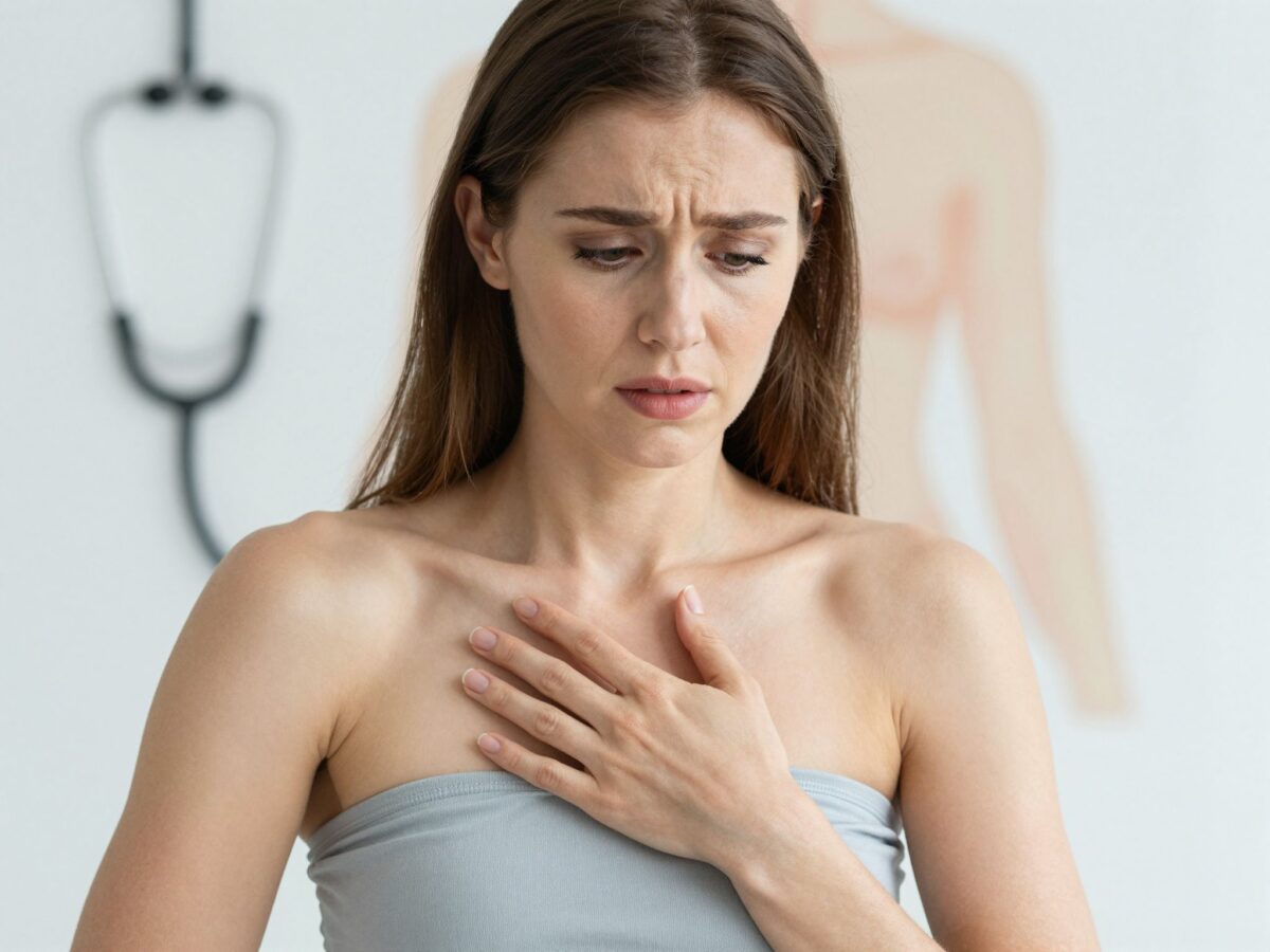 A helytelen mellretétel, a letapadt nyelv és a mellgyulladás jelei