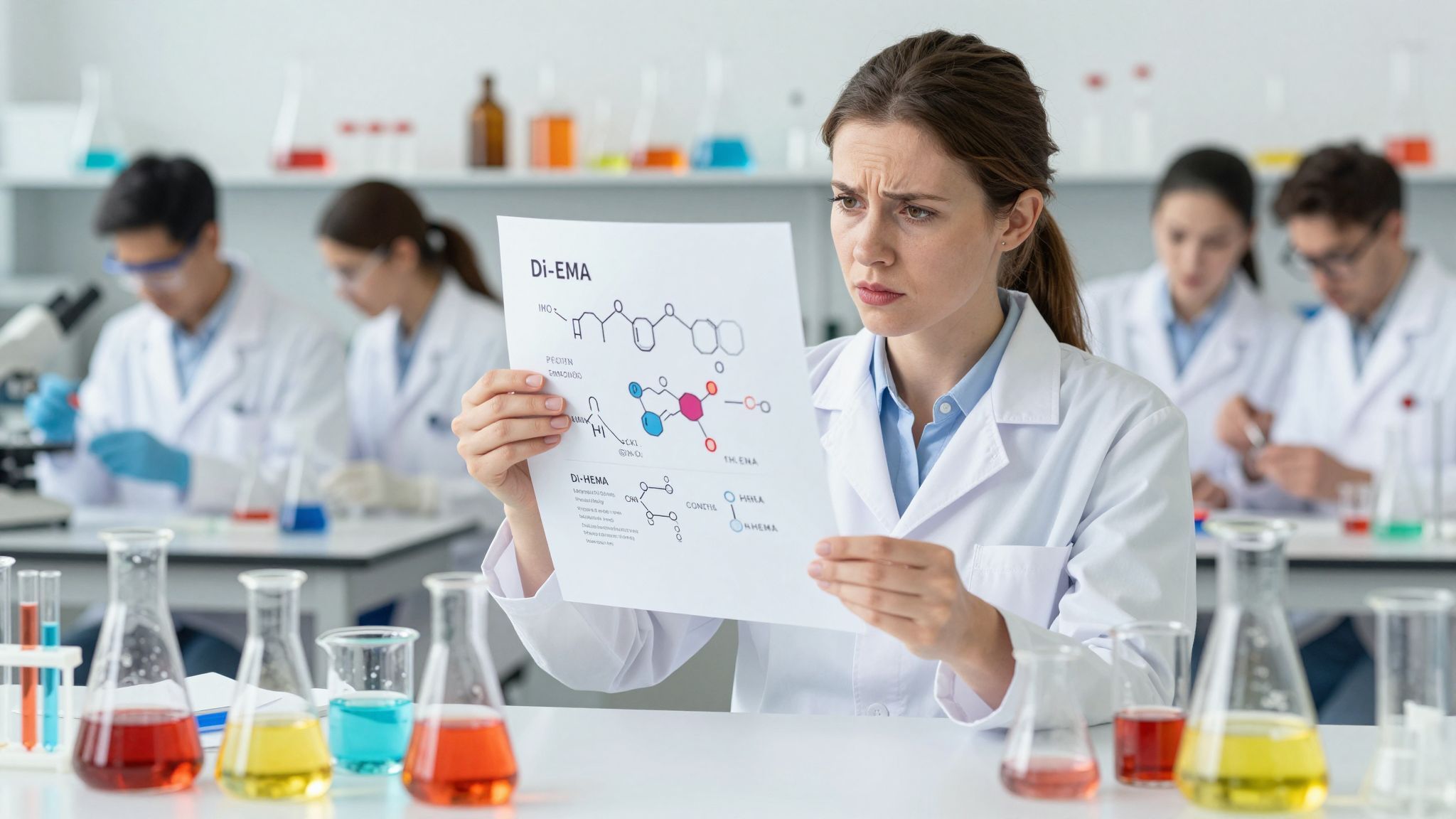 A HEMA és Di-HEMA allergiás reakciókat okozhatnak a kezelésekben.