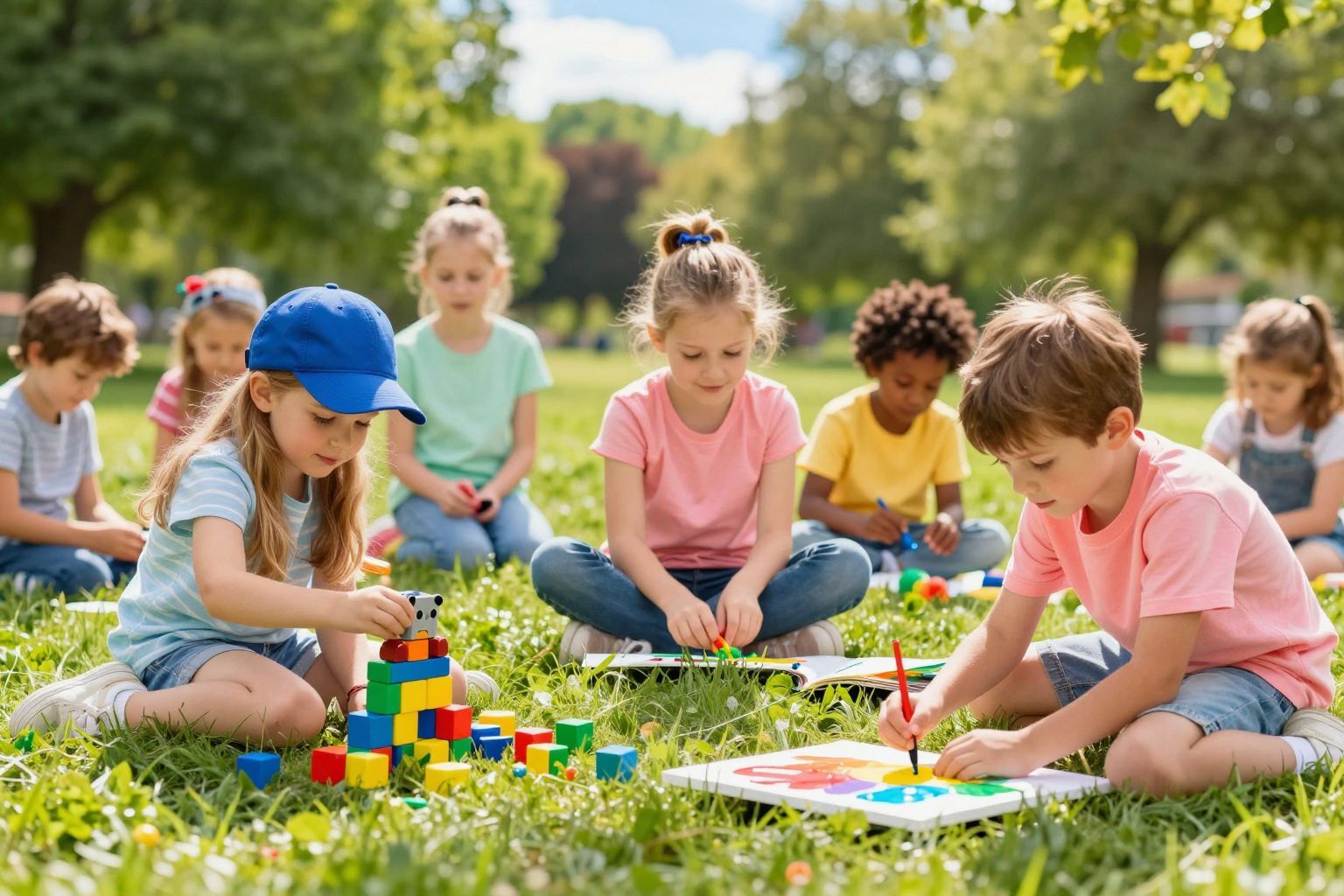 A játékok fejlesztik a kreativitást és az önbizalmat.