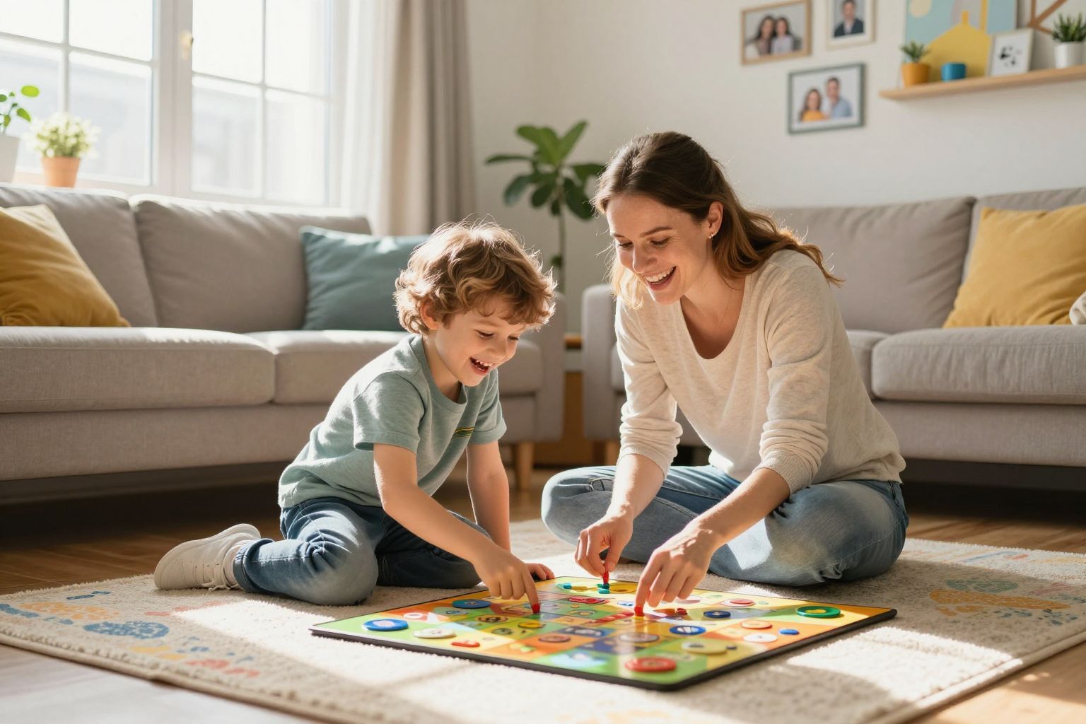 A közös idő erősíti a szülő-gyerek köteléket.