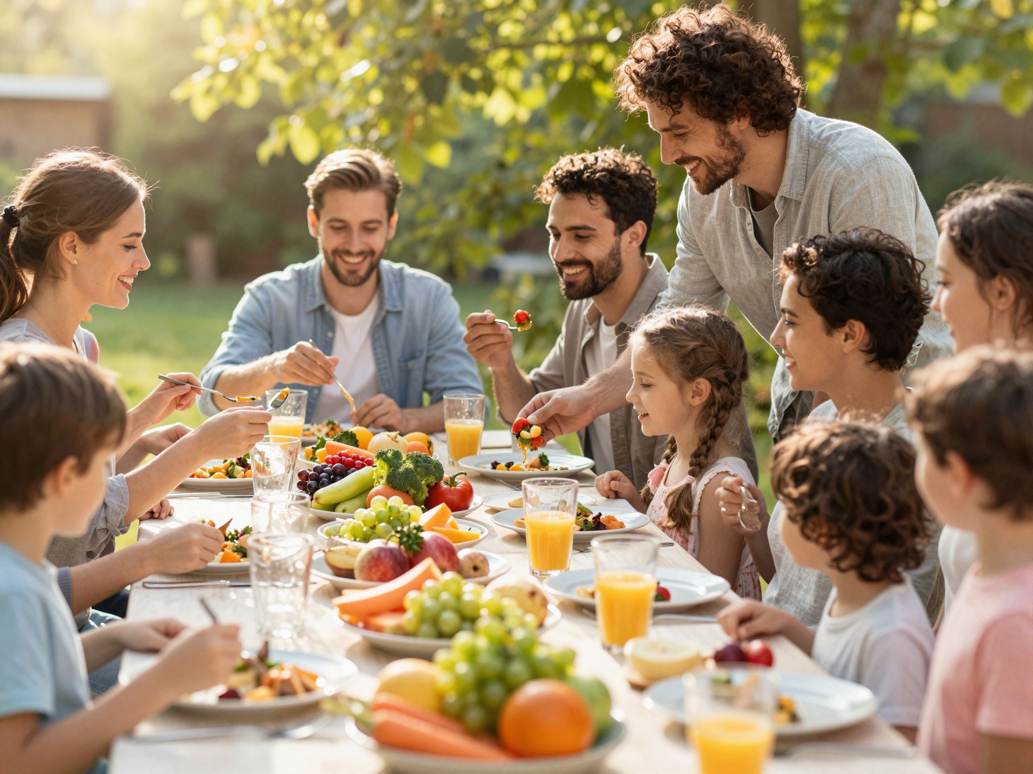 A közös étkezések erősítik a családi kötelékeket és bizalmat.