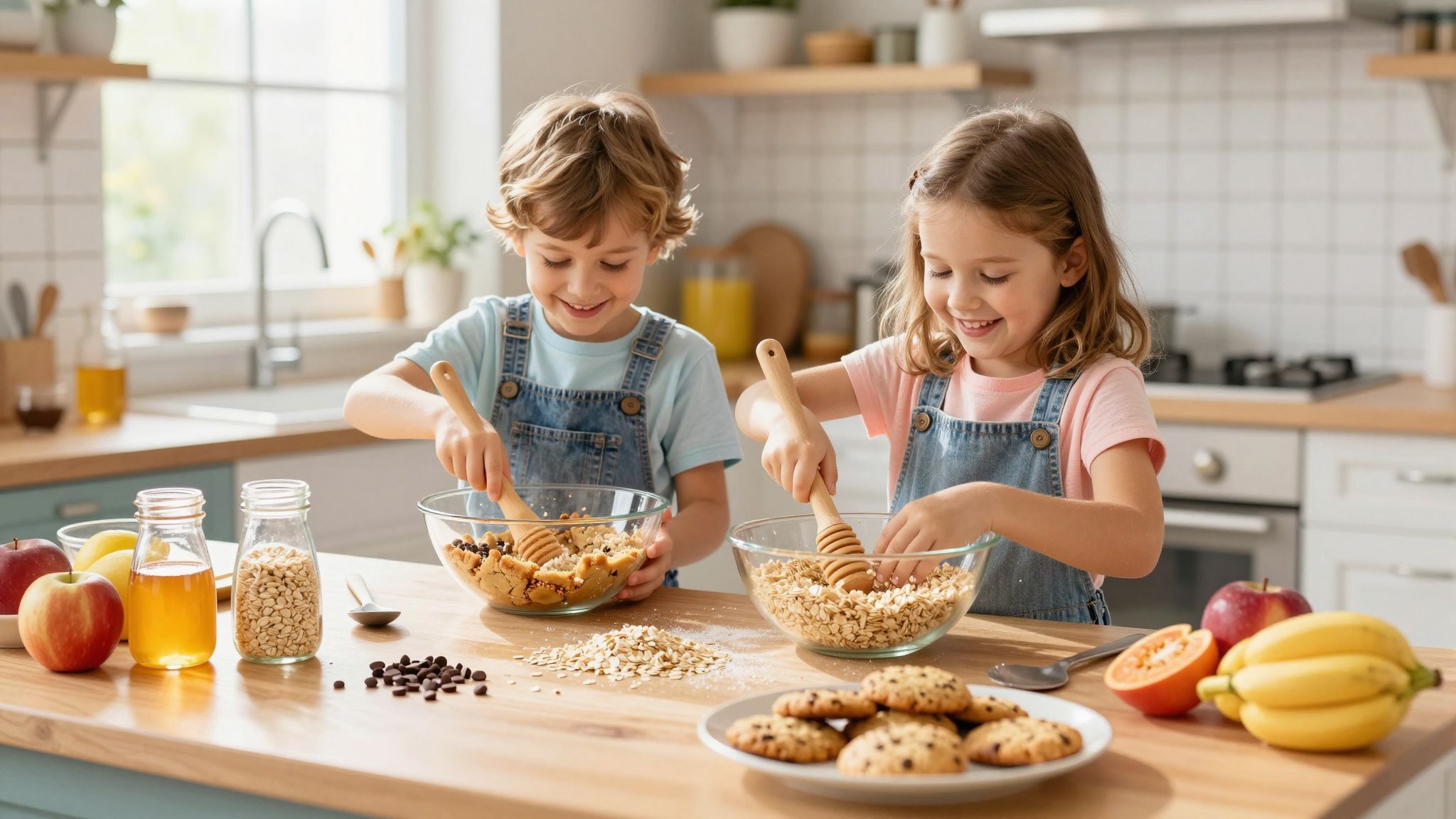 Csupán három alapanyag szükséges a tökéletes kekszhez!