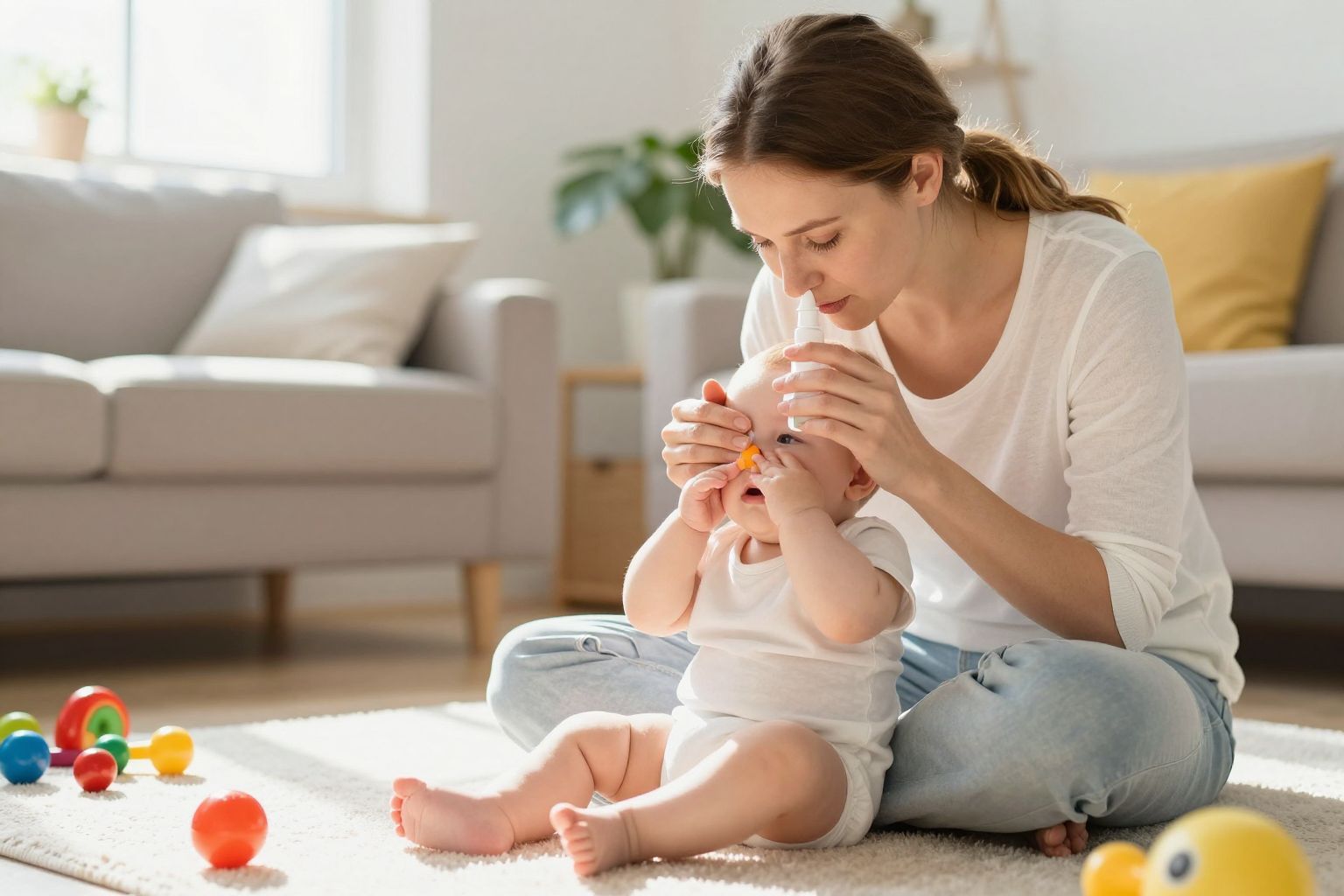 A rendszeres orrmosás segít megelőzni a fertőzéseket.