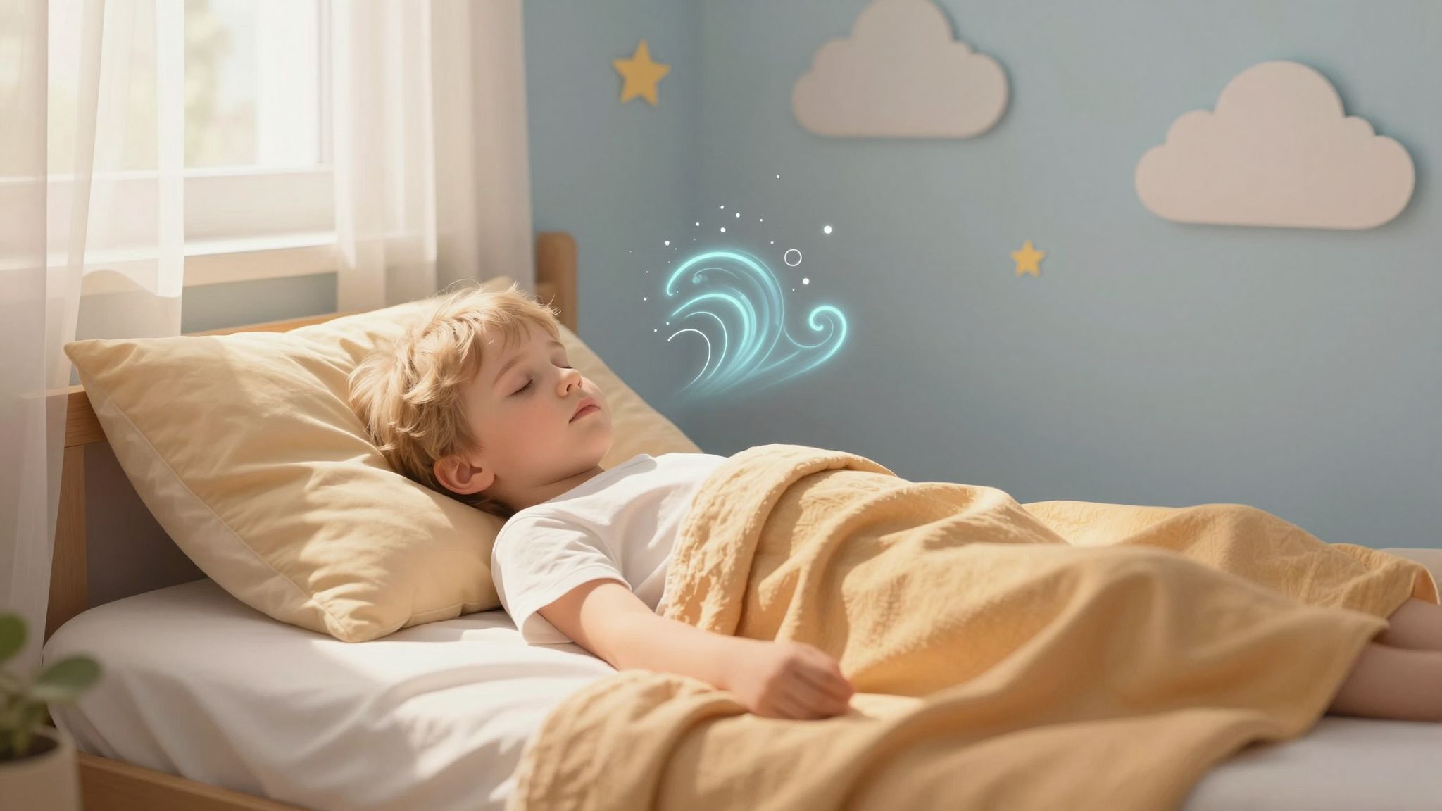 A légzőgyakorlatok segíthetnek a gyermekek elalvásában.