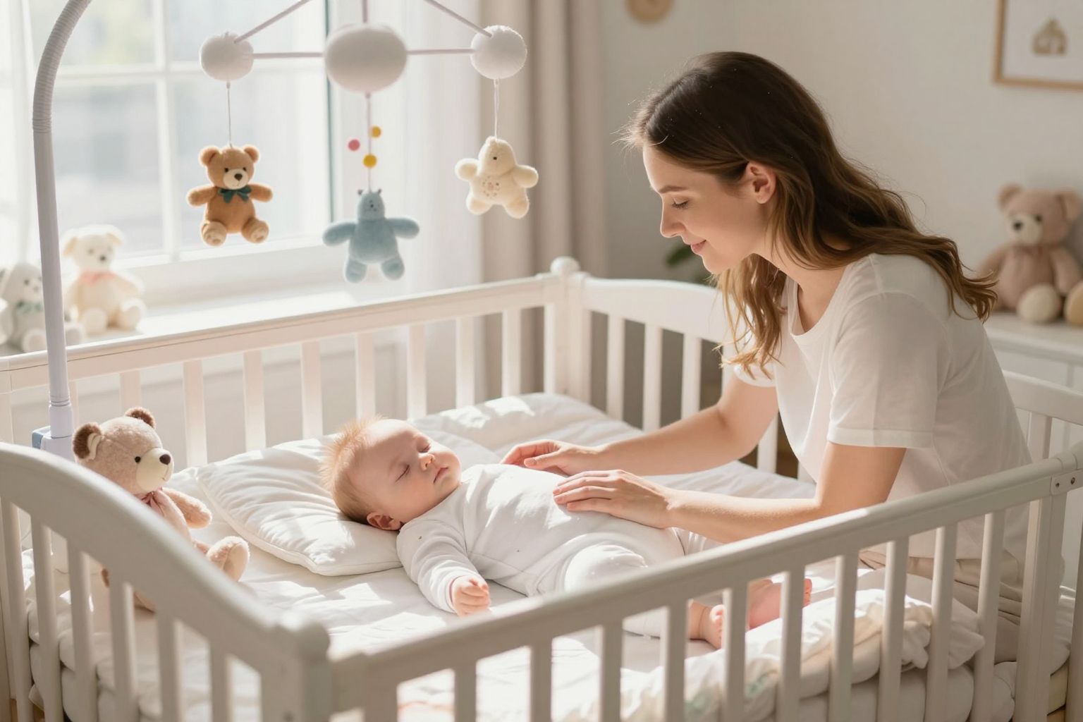 A második hónapban fokozódik a baba alvási ciklusa.