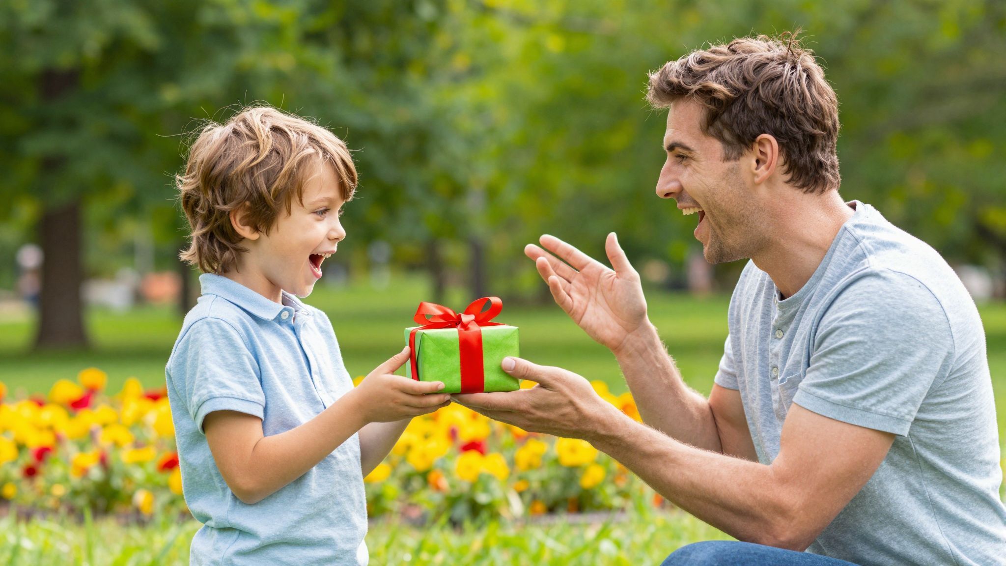 A meglepetések erősítik a szülő-gyerek köteléket.
