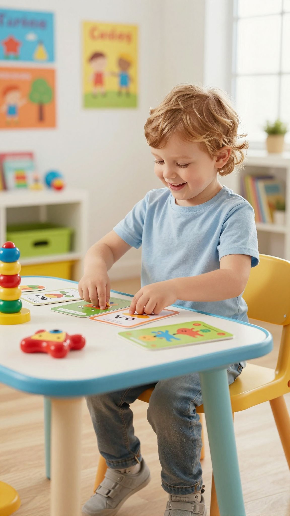 A mérleg nyelve segít a gyermek fejlődésének egyensúlyában.