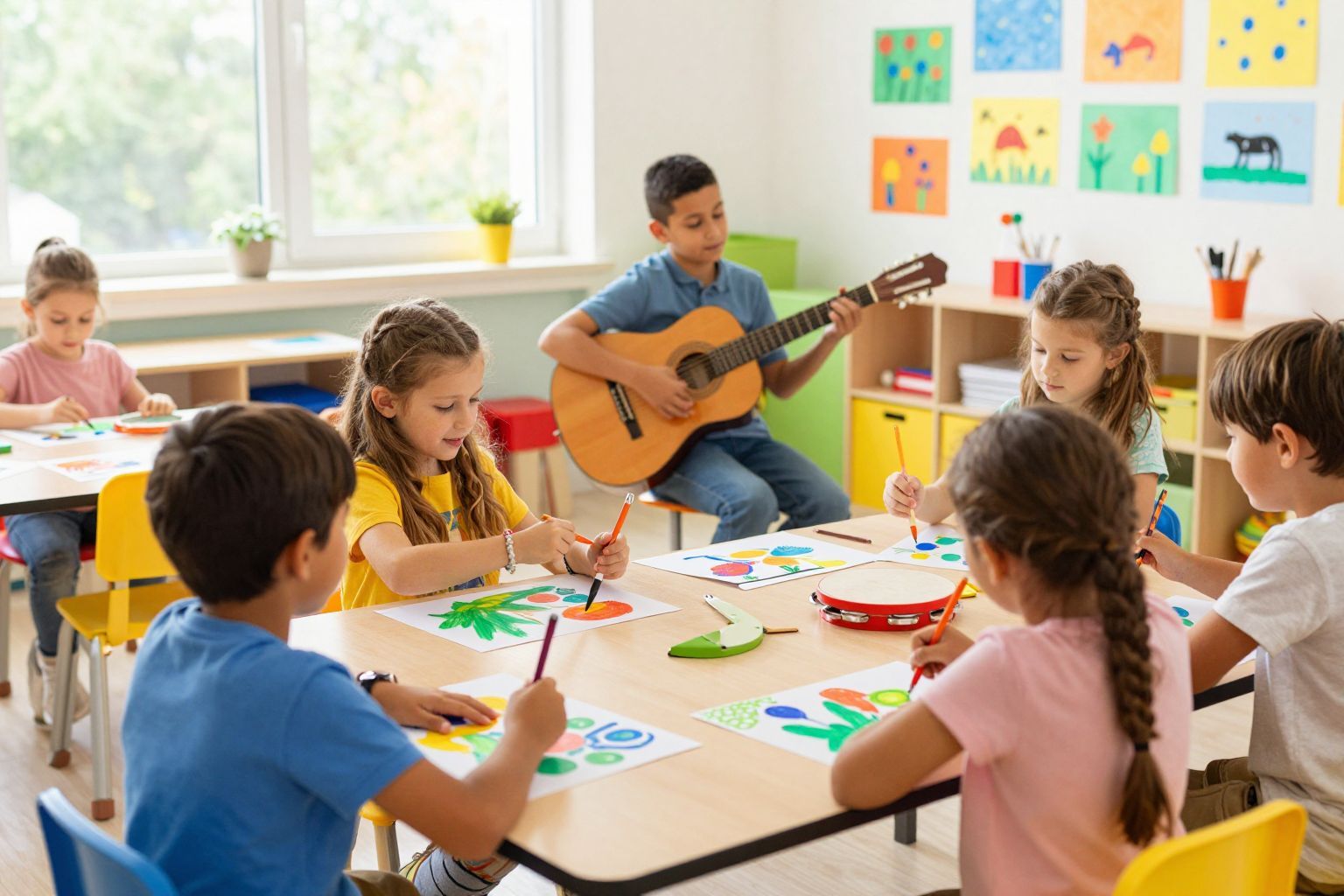 A zene és művészetek serkentik a kreatív gondolkodást.