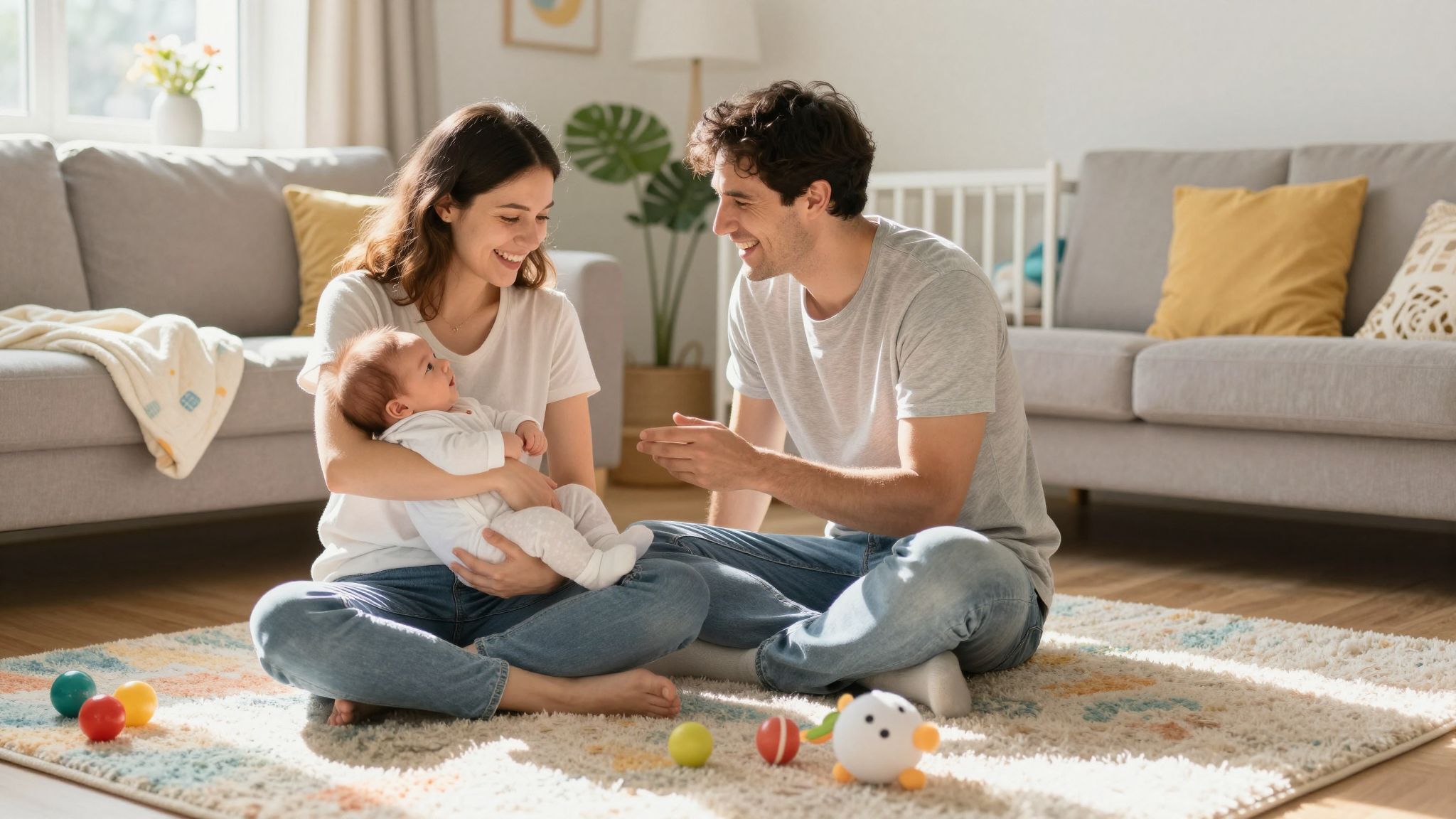 A negyedik trimeszter segíti a baba alkalmazkodását.