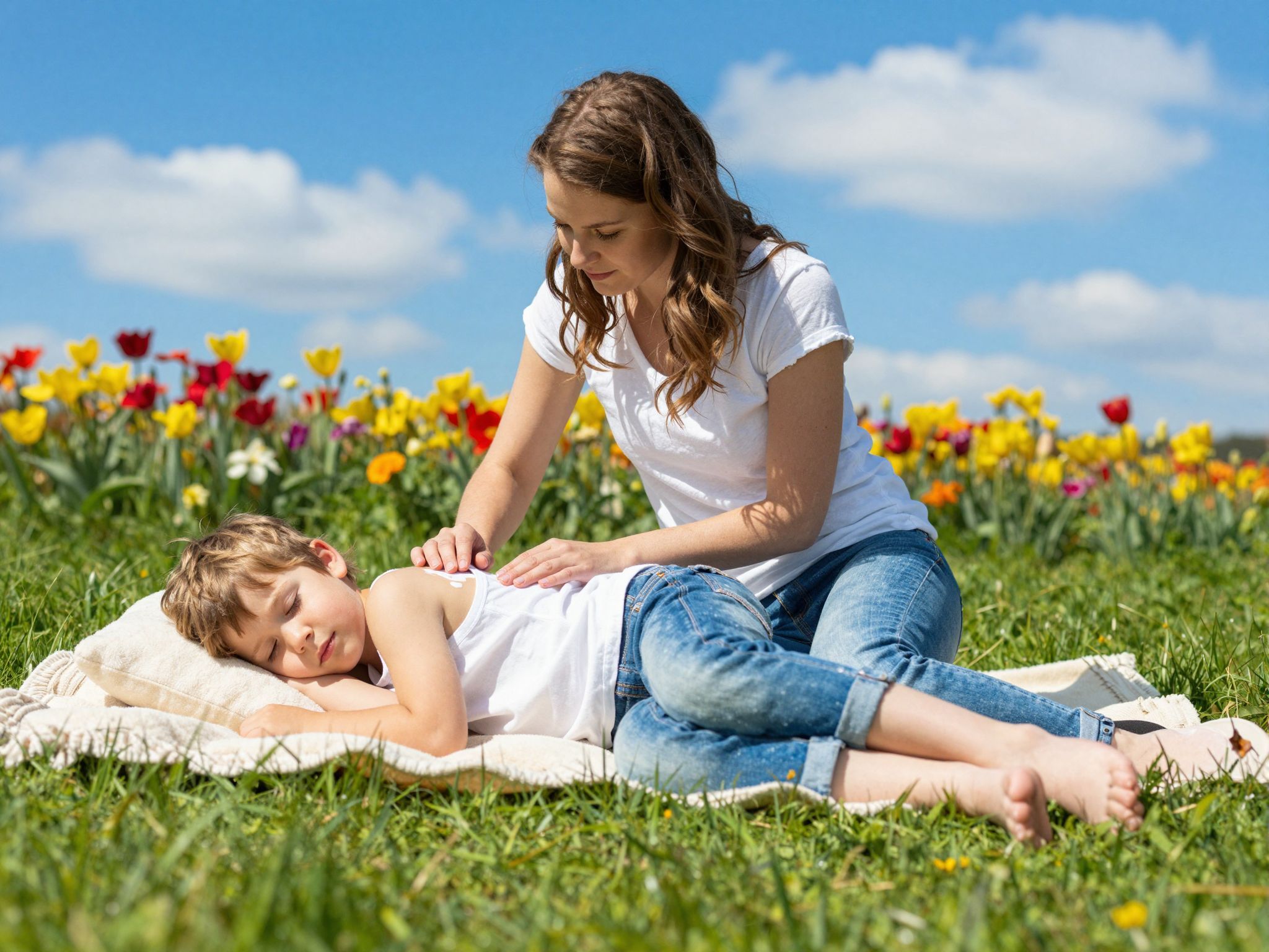 A napszúrás utáni lábadozás hűsítő borogatást igényel.