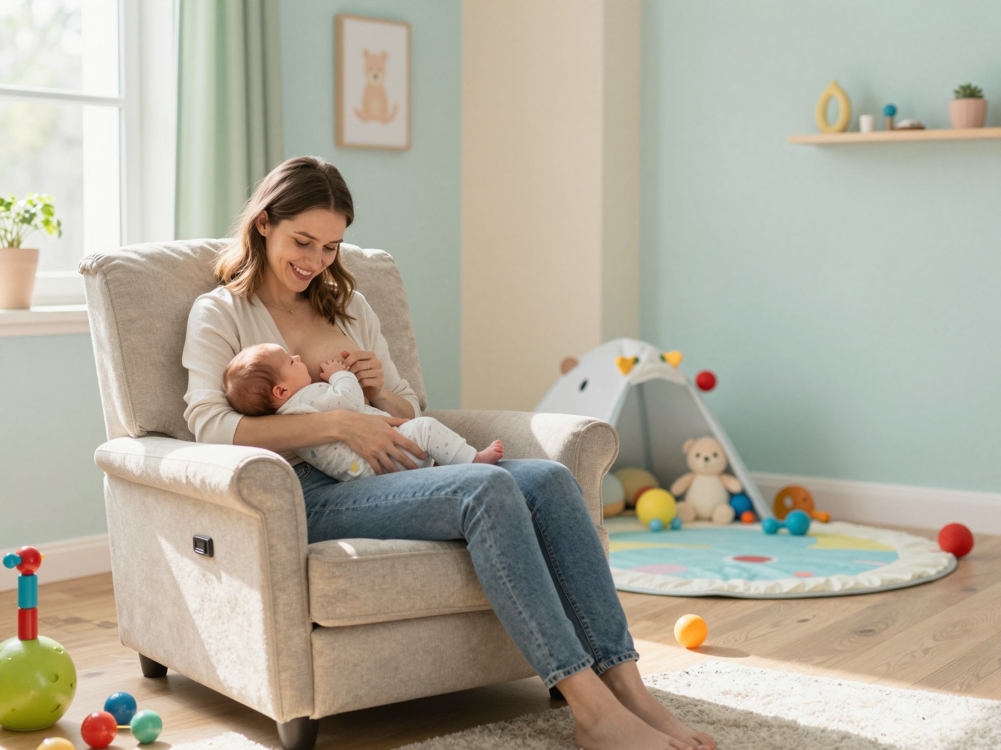 A növekedési ugrások idején gyakoribb szoptatás szükséges.