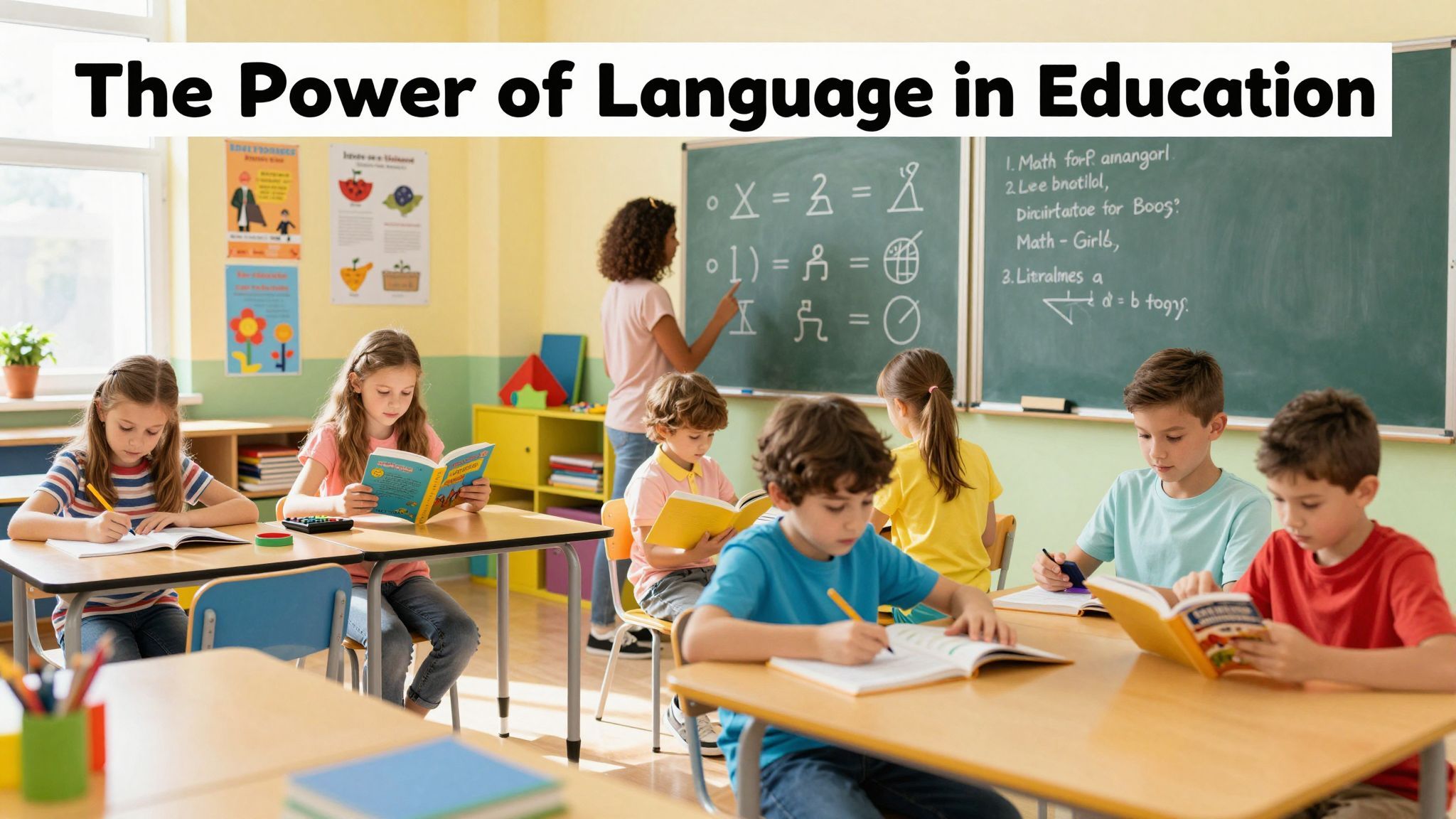 A nyelv formálja a diákok önképét és lehetőségeit.