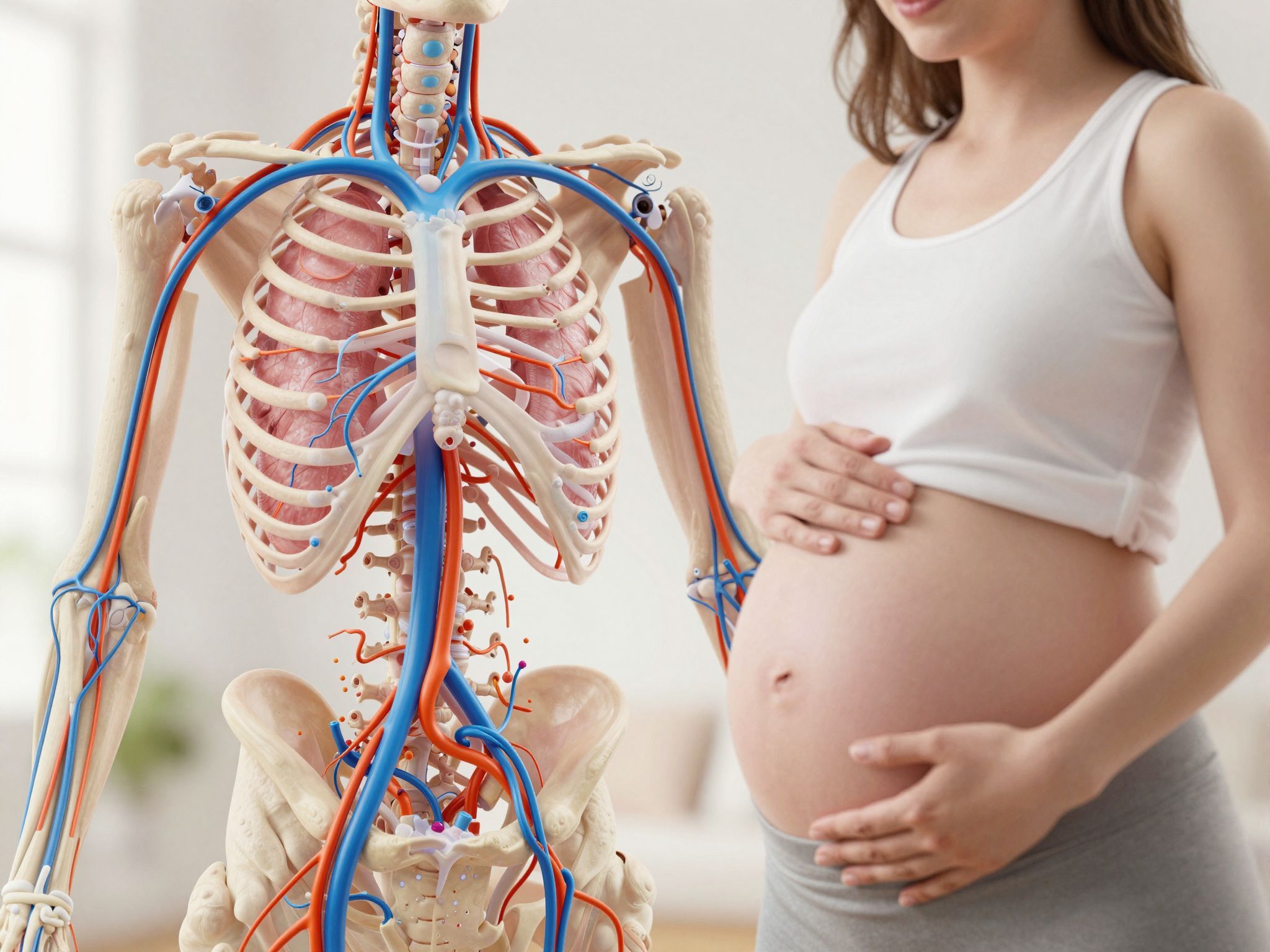 A várandósság alatt a nyirokrendszer aktívan reagál.