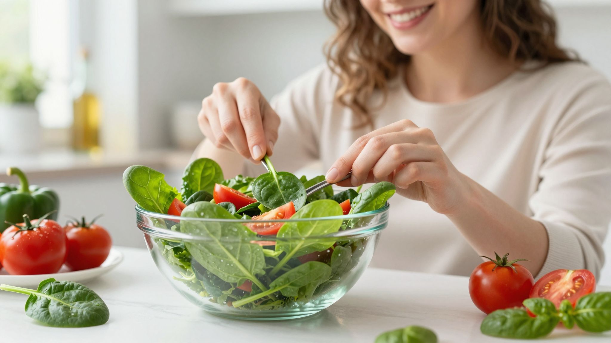 A spenót gazdag vasban, erősíti az immunrendszert.