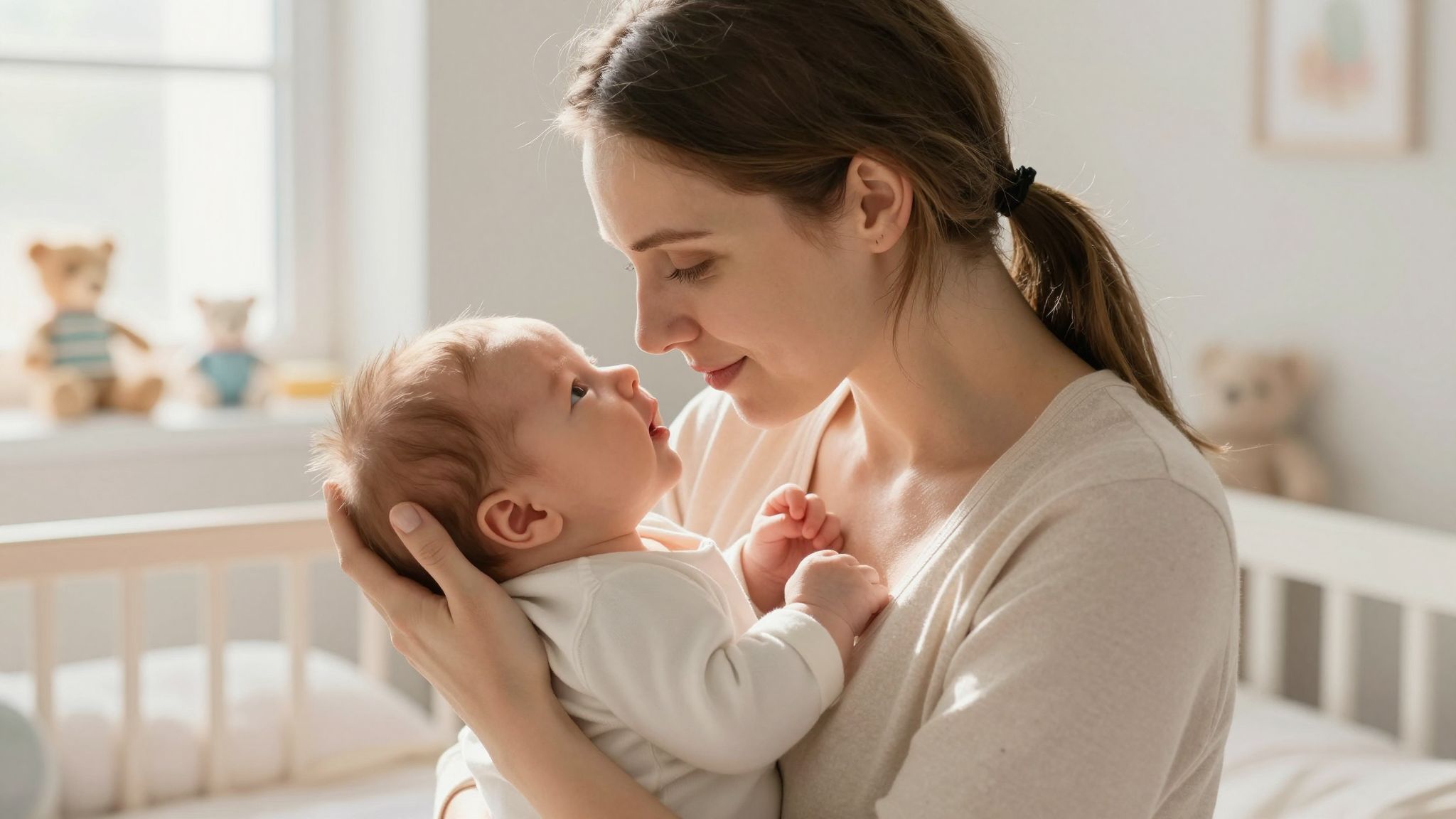 Az első évben a babák szaglása gyorsan fejlődik.
