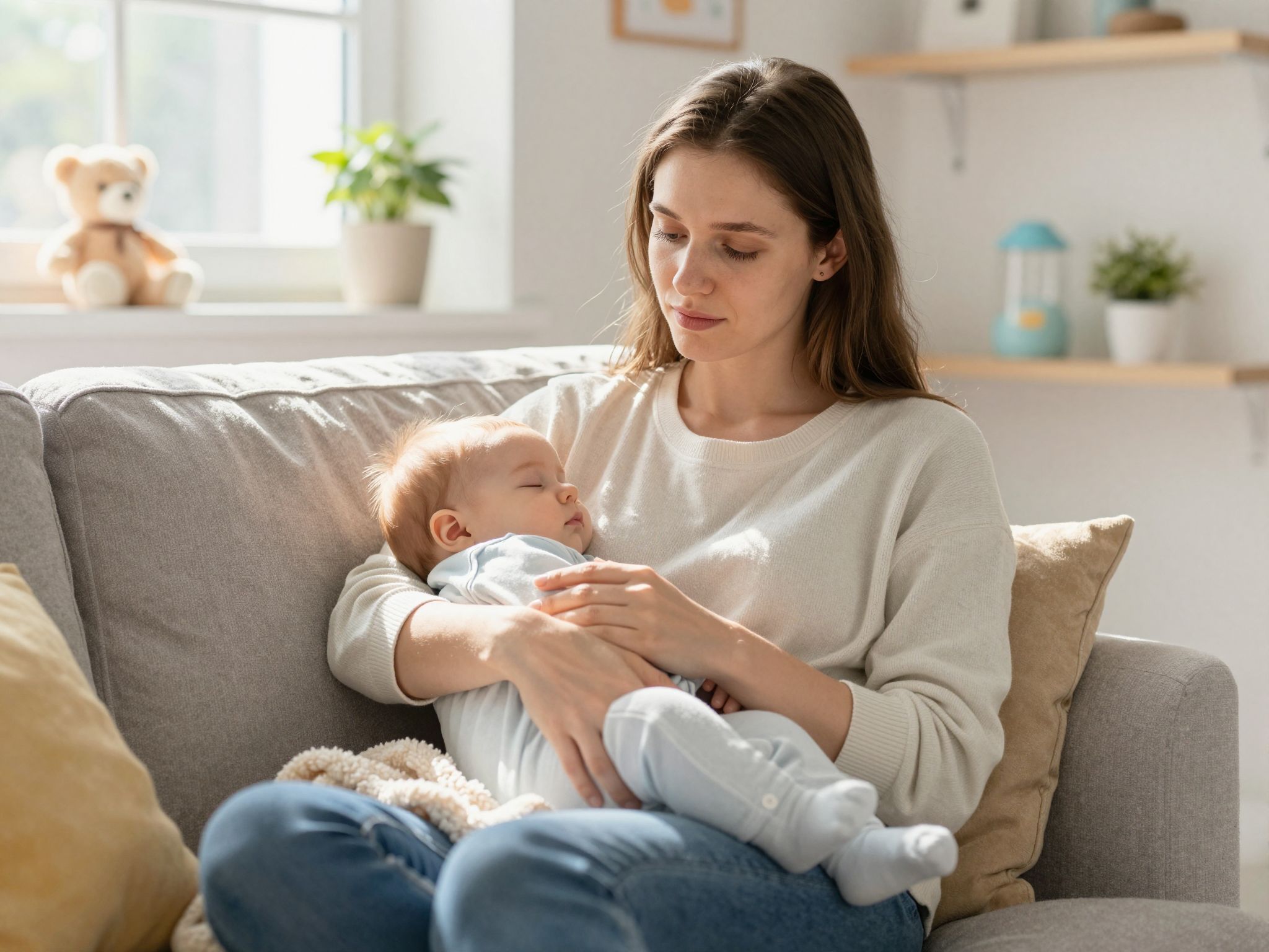 Postpartum szorongás gyakori, de nehéz észrevenni.