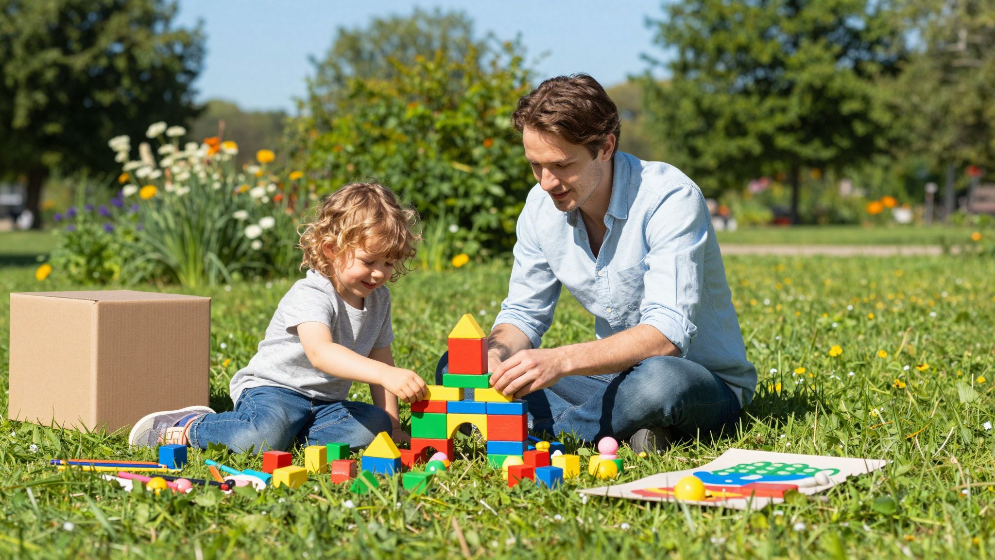 A szülők támogatása kulcsszerepet játszik a kreatív játékban.