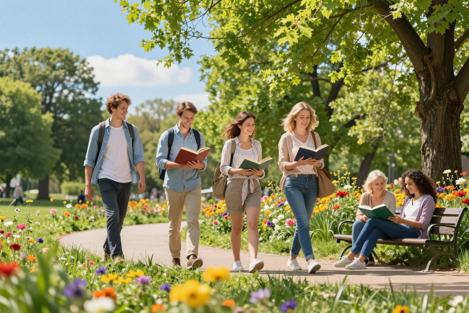 A természet nyugalma segít a stressz csökkentésében.
