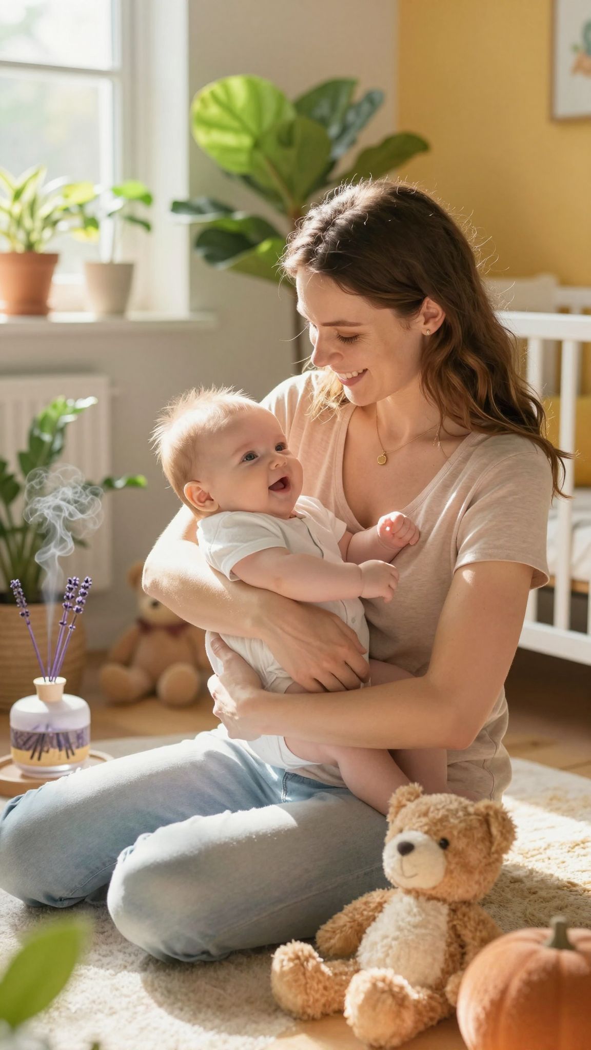 Az anya illata segíti a baba kötődési folyamatát.