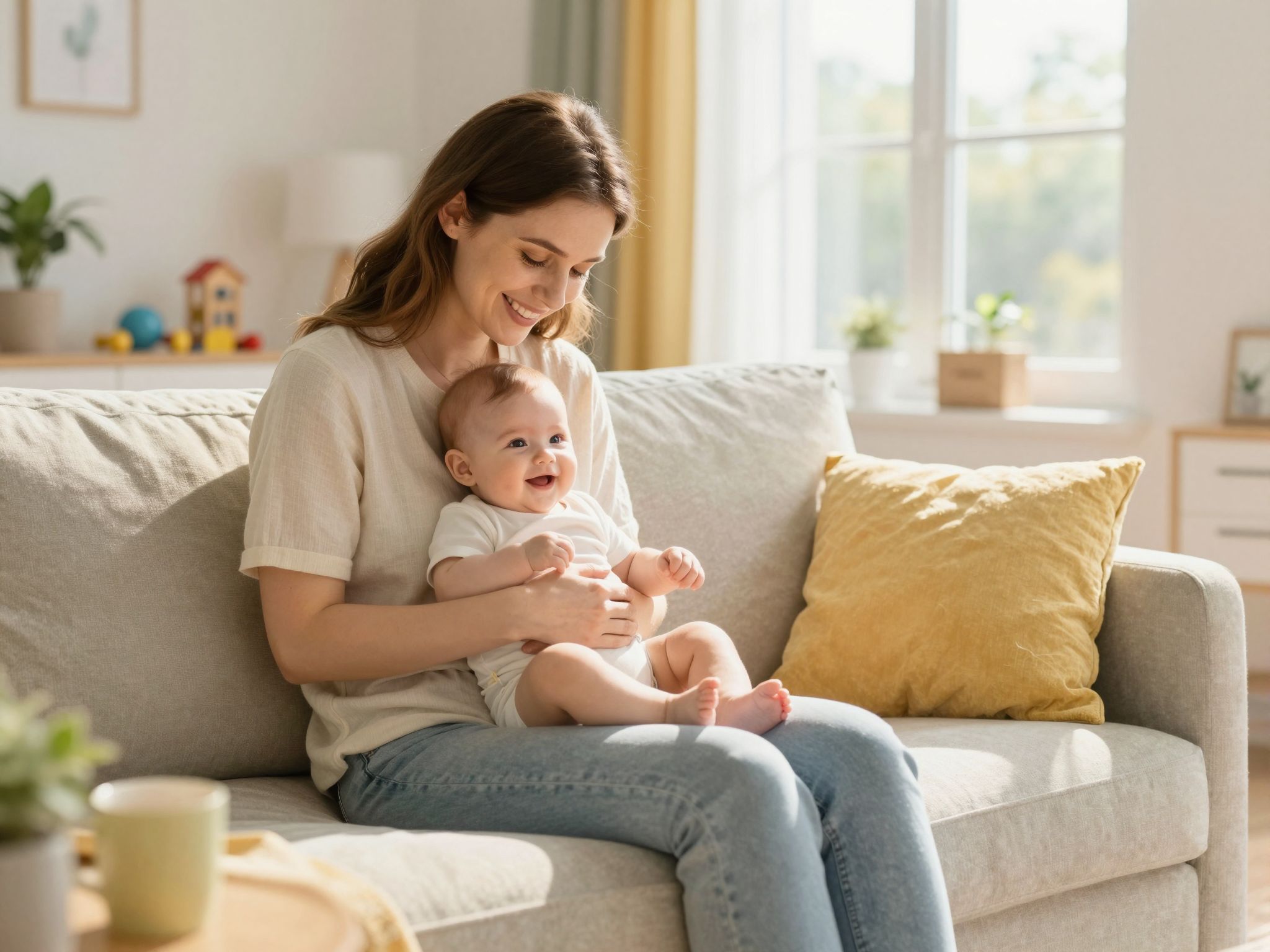 A hangszín pozitívan befolyásolja a baba hangulatát.