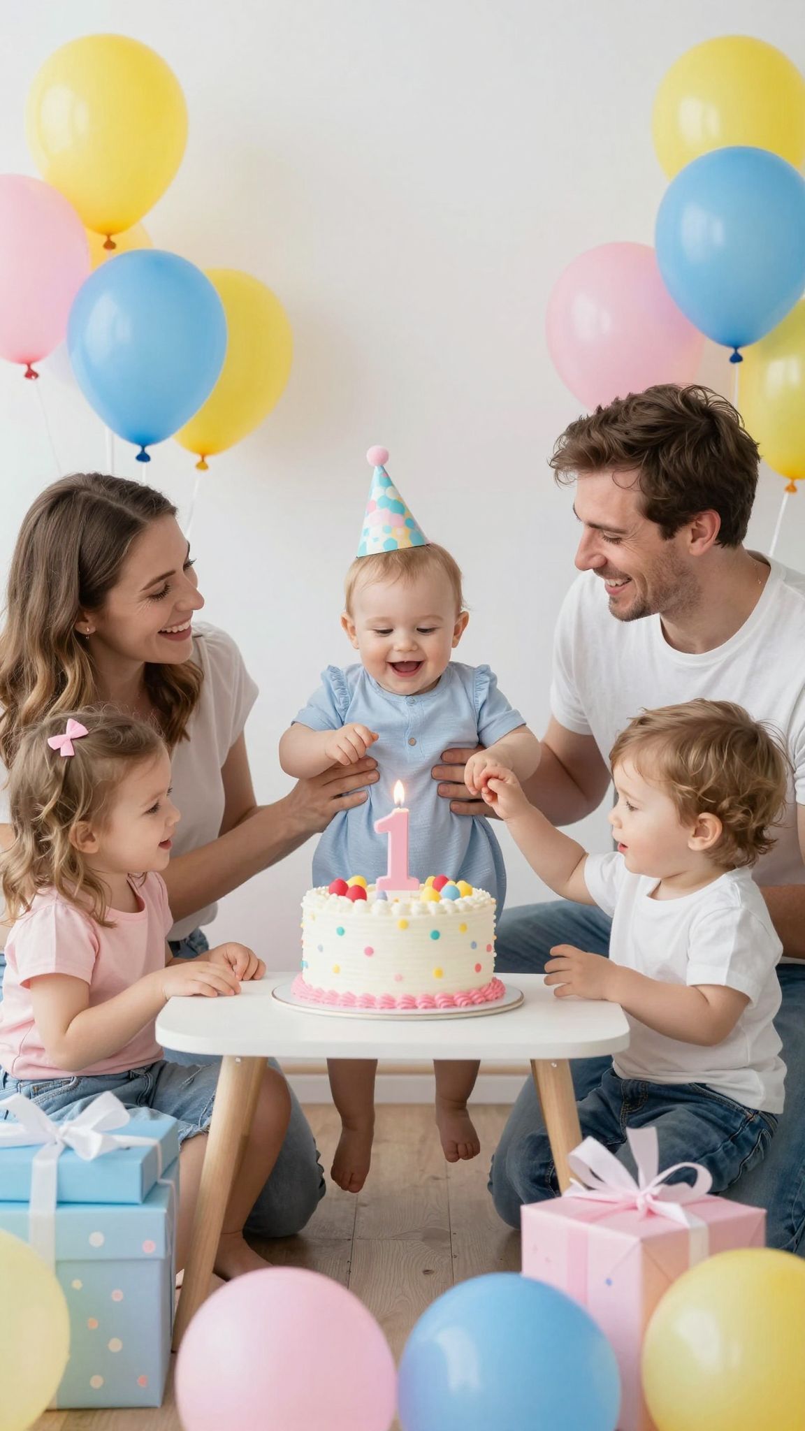 A baba első születésnapján új élmények várják.