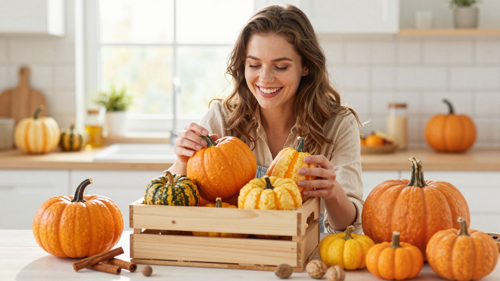 A friss, érett sütőtök adja a legjobb ízt.