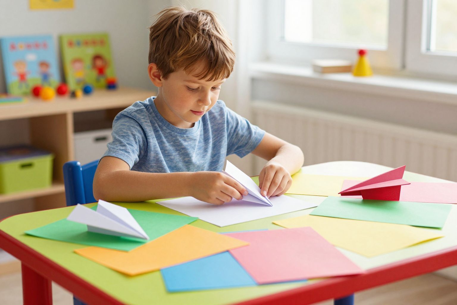 A hajtogatás precizitása meghatározza a repülő távolságát.