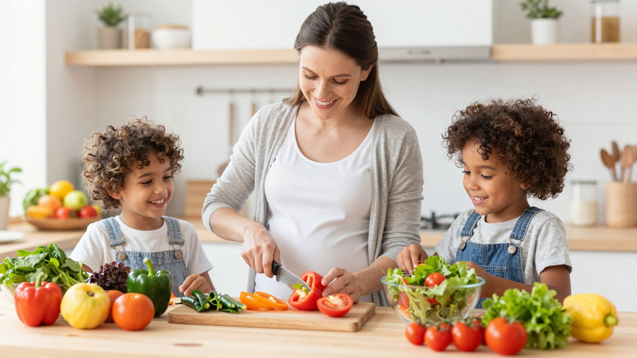 A tudatos táplálkozás segít a terhességi súlygyarapodás szabályozásában.