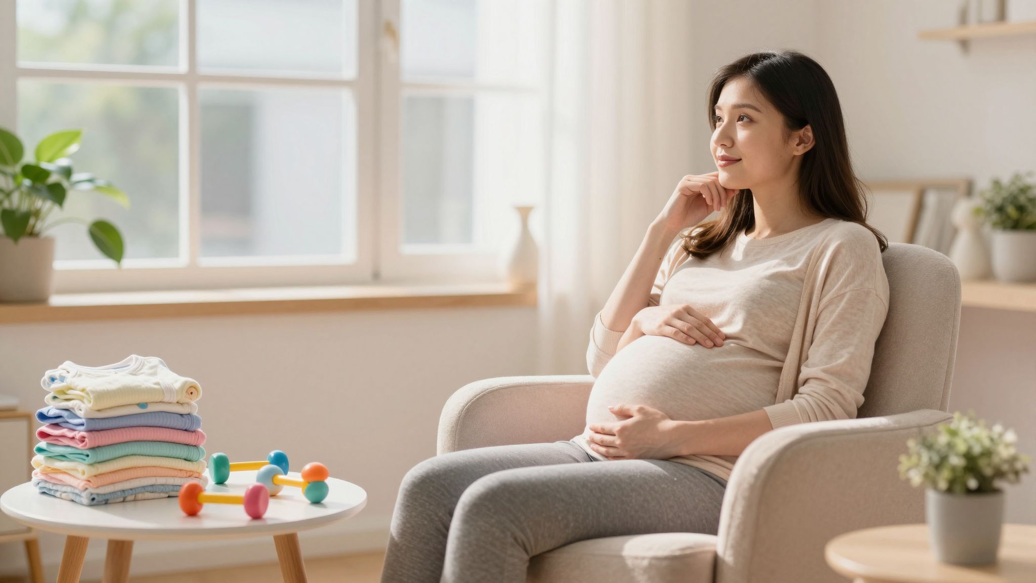 A várakozás stressze felerősíti a szorongást a szülés előtt.