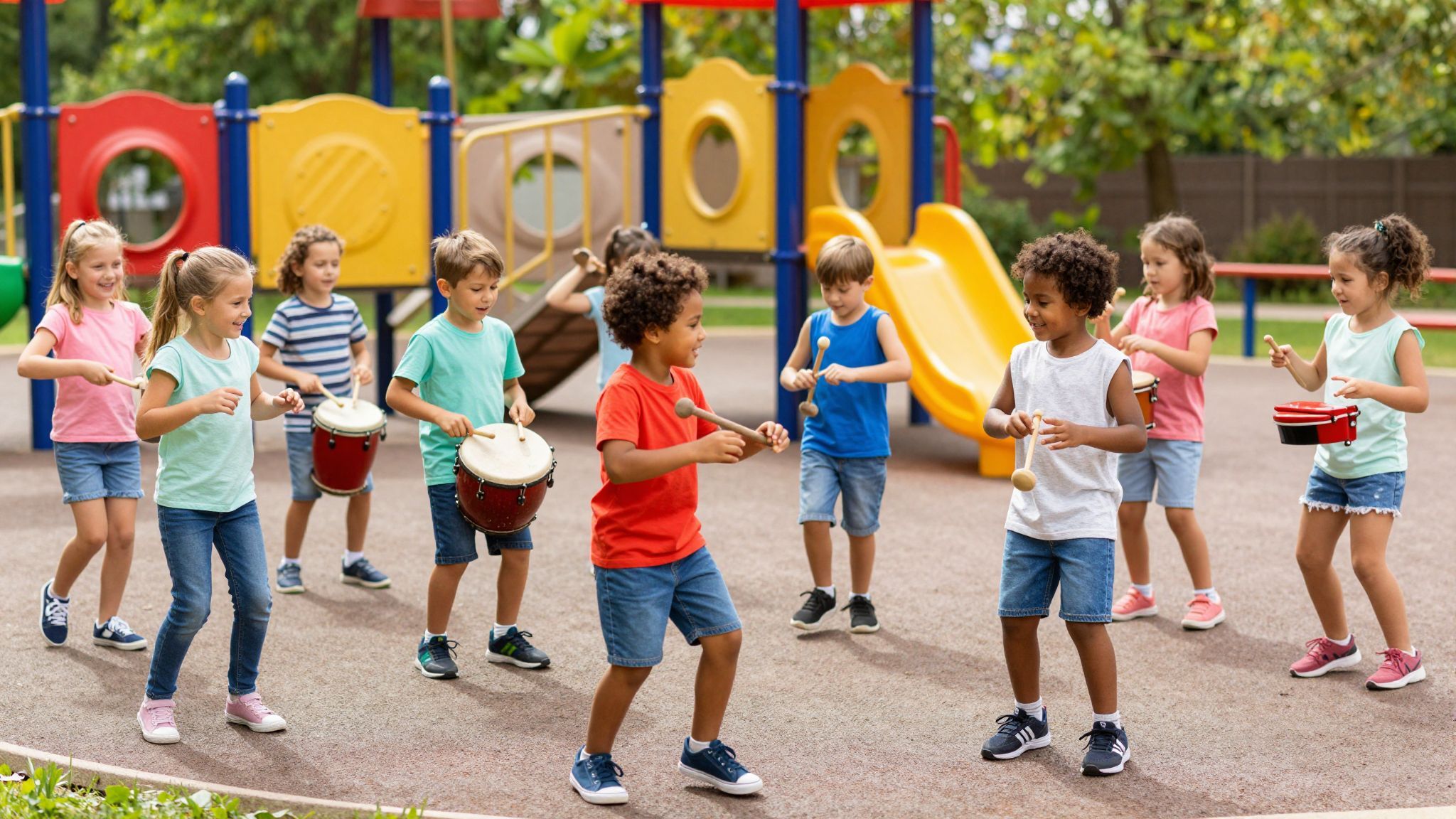 A zene serkenti a nyelvi fejlődést és a ritmust.