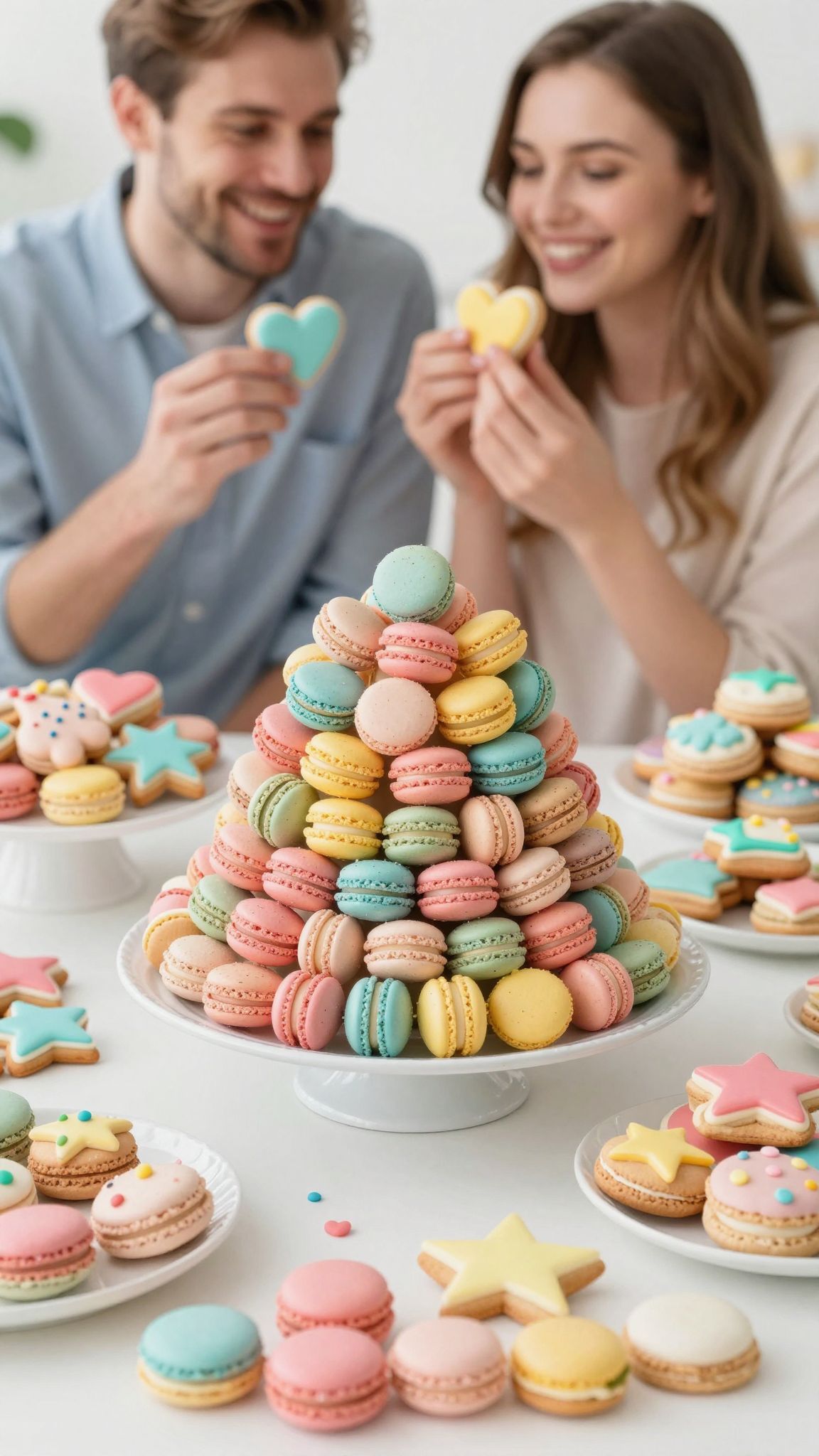 A macaronok színei utalhatnak a baba nemére!