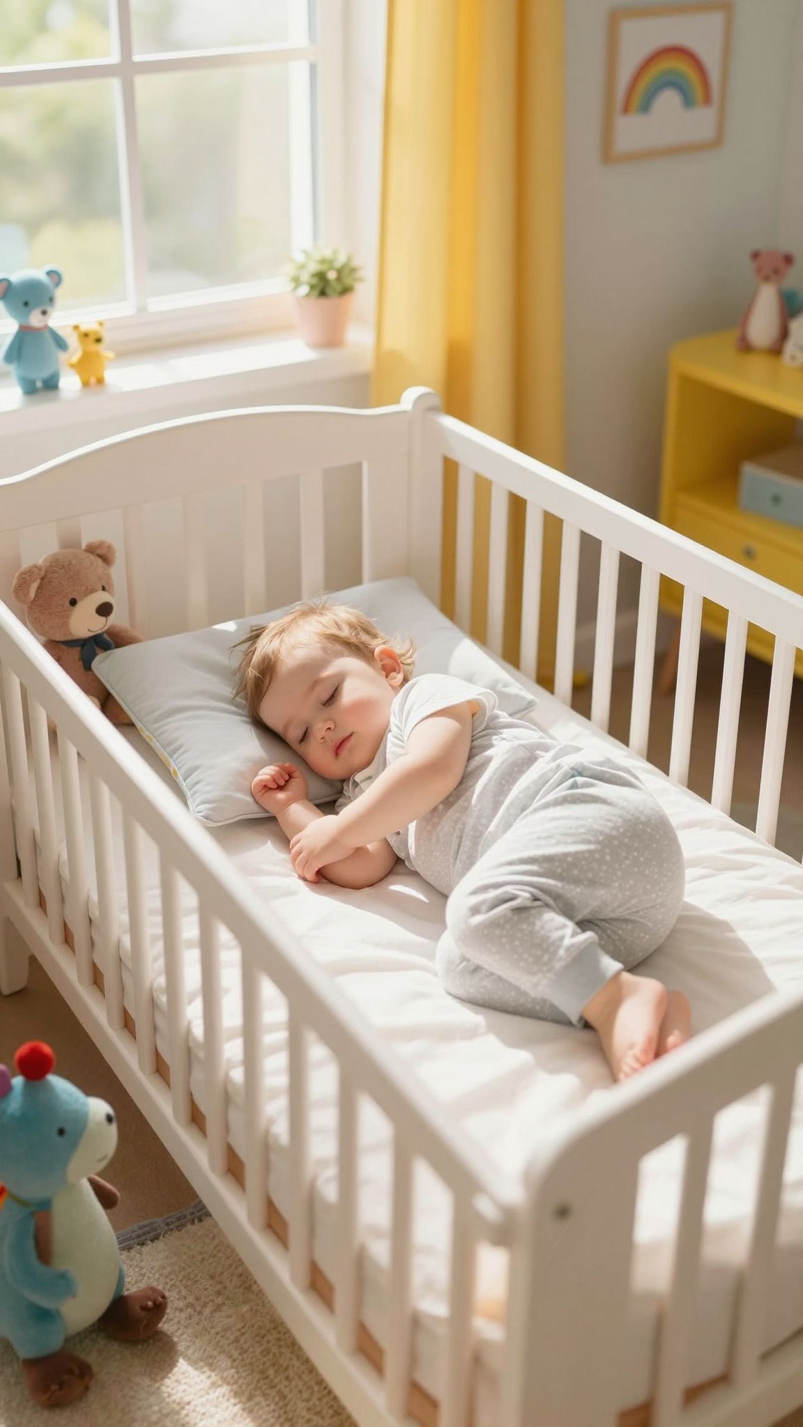 A pihenés kulcsfontosságú a kisgyermekek fejlődéséhez.