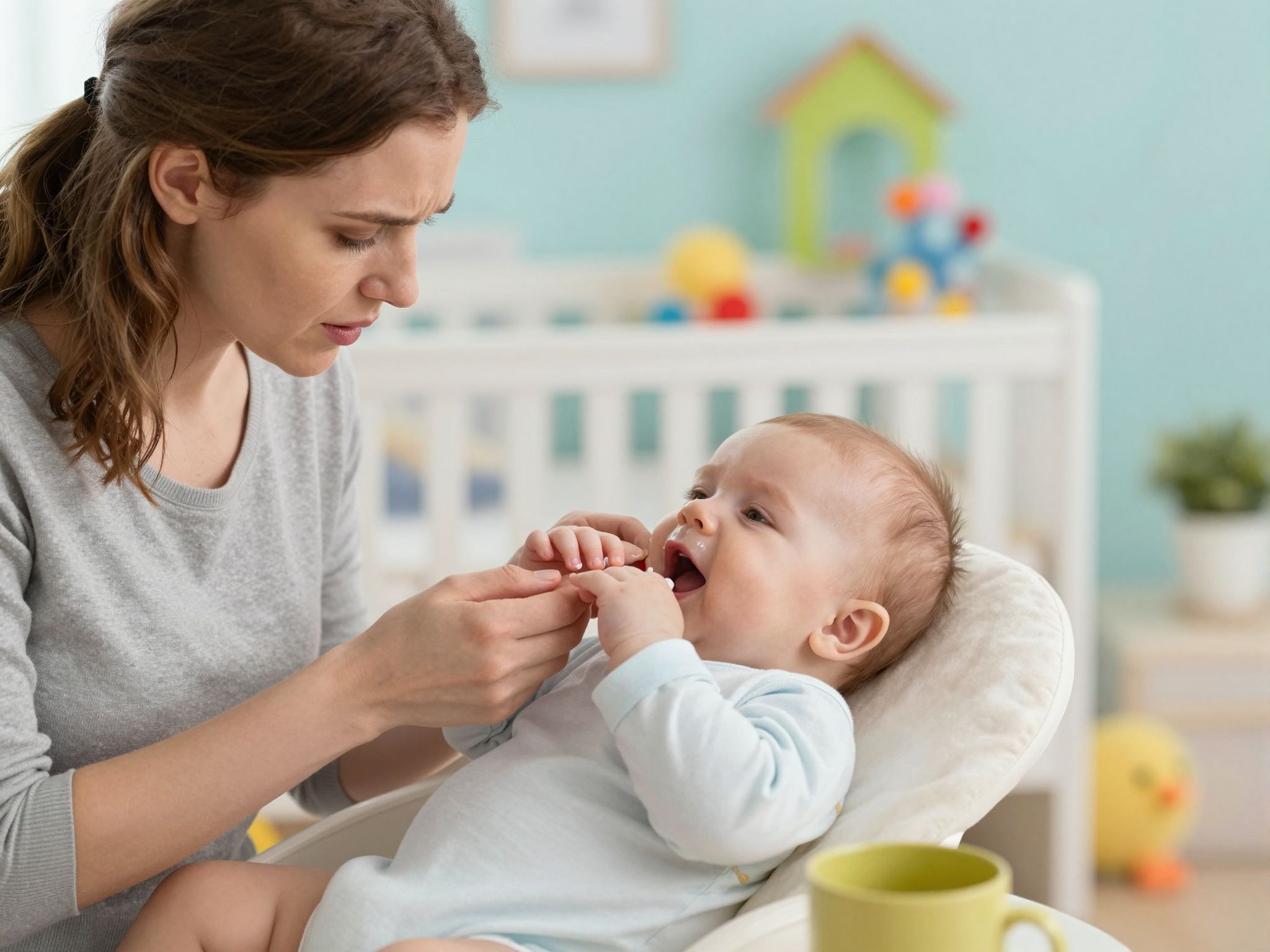 Orvosi segítség szükséges, ha a foltok nem múlnak.