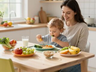 Az 1-3 éves gyermek napi étrendje: ennyit kellene ennie a kicsinek egy nap