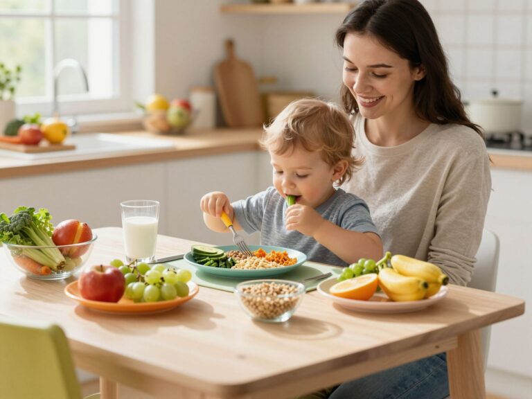 Az 1-3 éves gyermek napi étrendje: ennyit kellene ennie a kicsinek egy nap