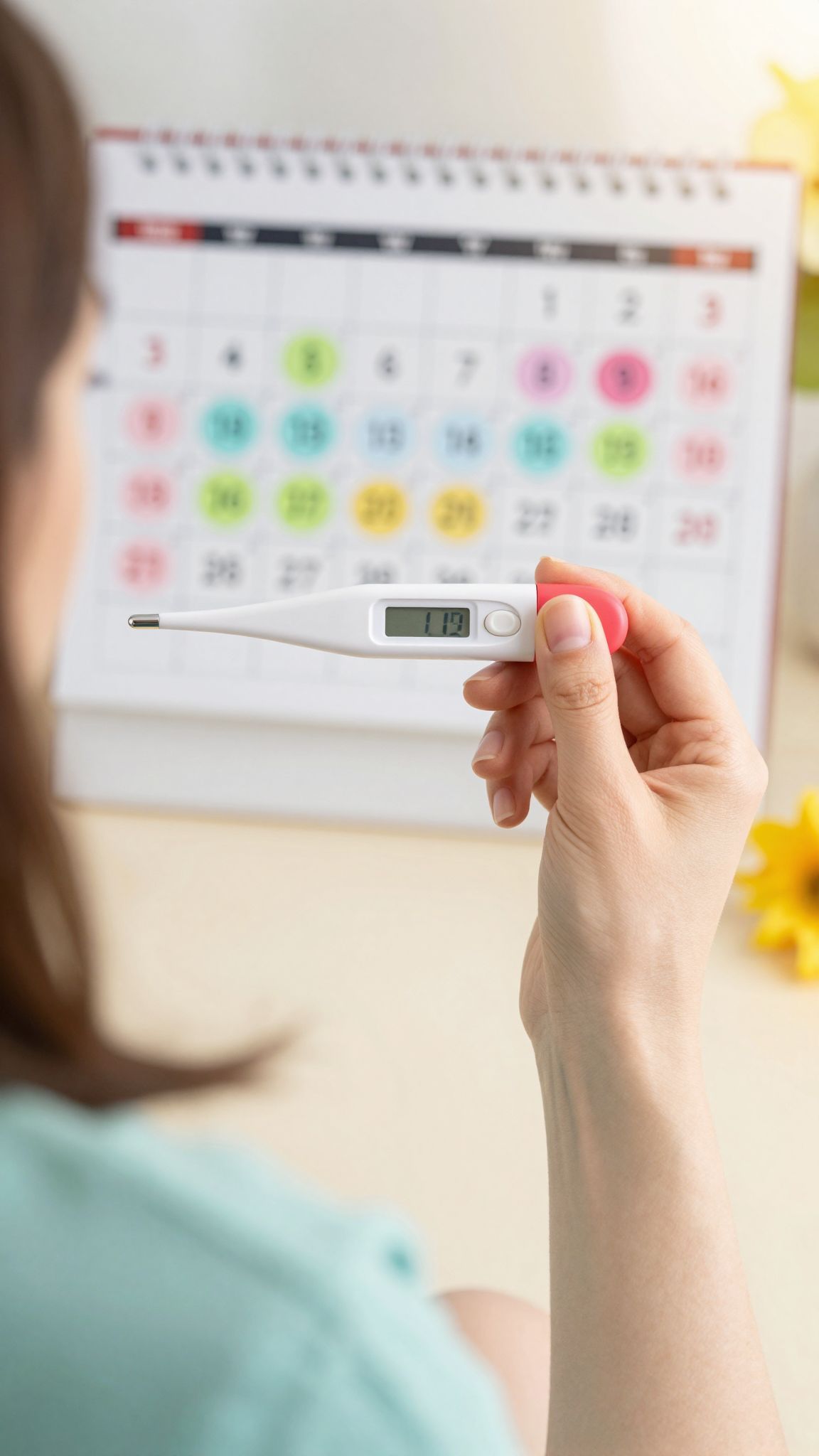 Az alaphőmérséklet emelkedése ovulációt jelezhet.