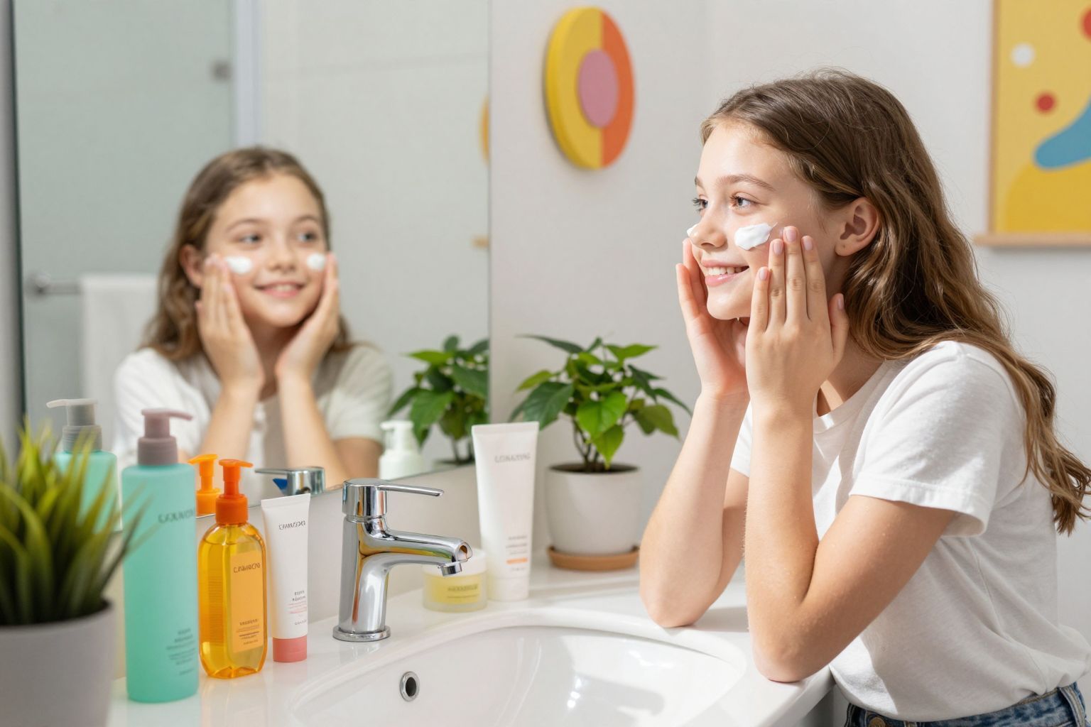 A helyes táplálkozás javítja a bőr állapotát.