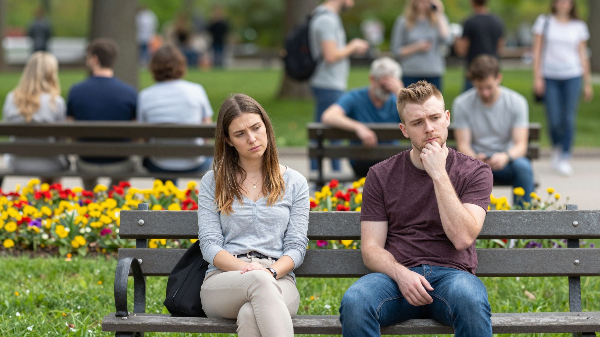 A párhuzamos életek megjelenése súlyosbítja az érzelmi eltávolodást.