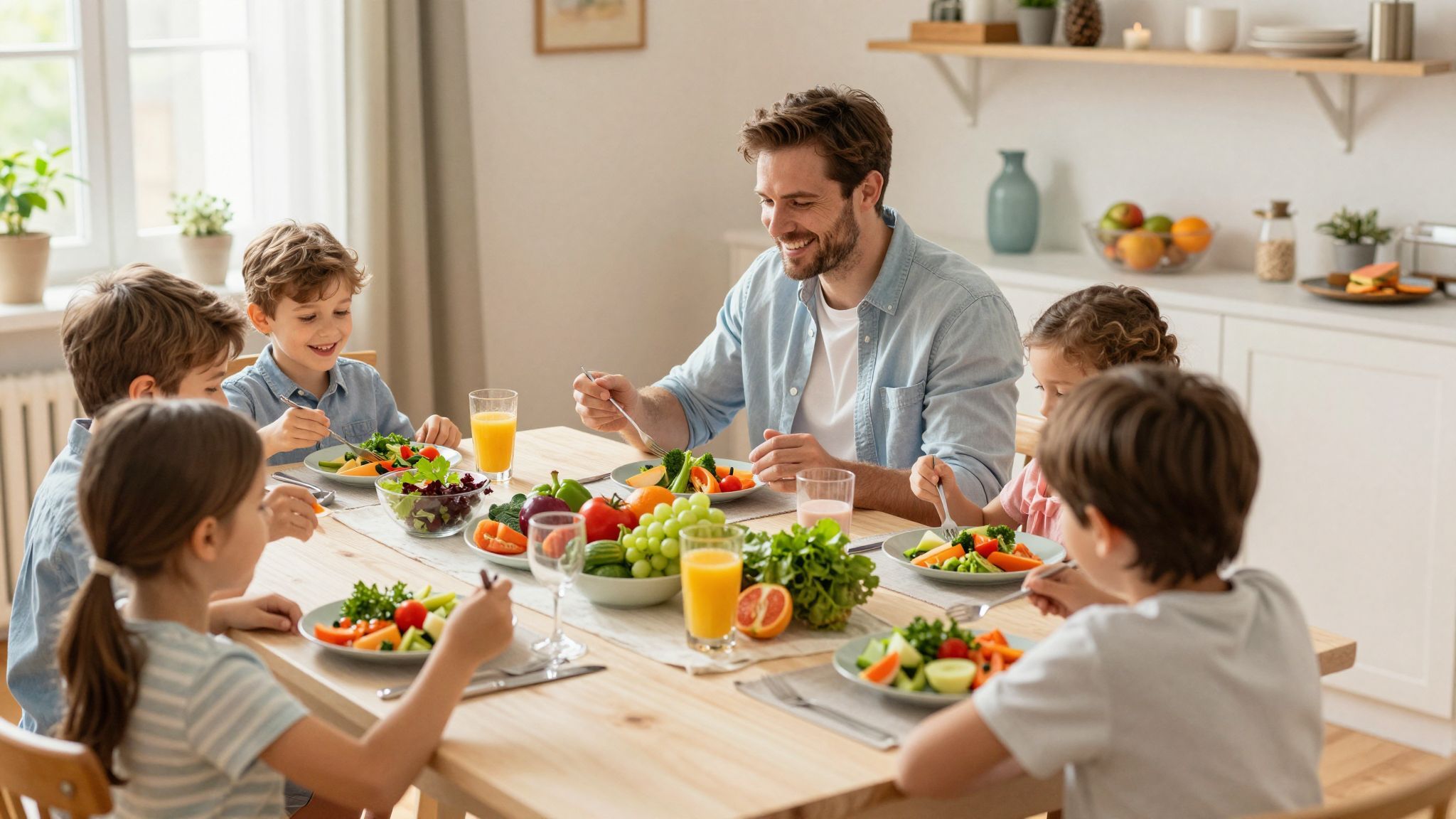 Az esti étkezés befolyásolja a gyermek alvásminőségét.