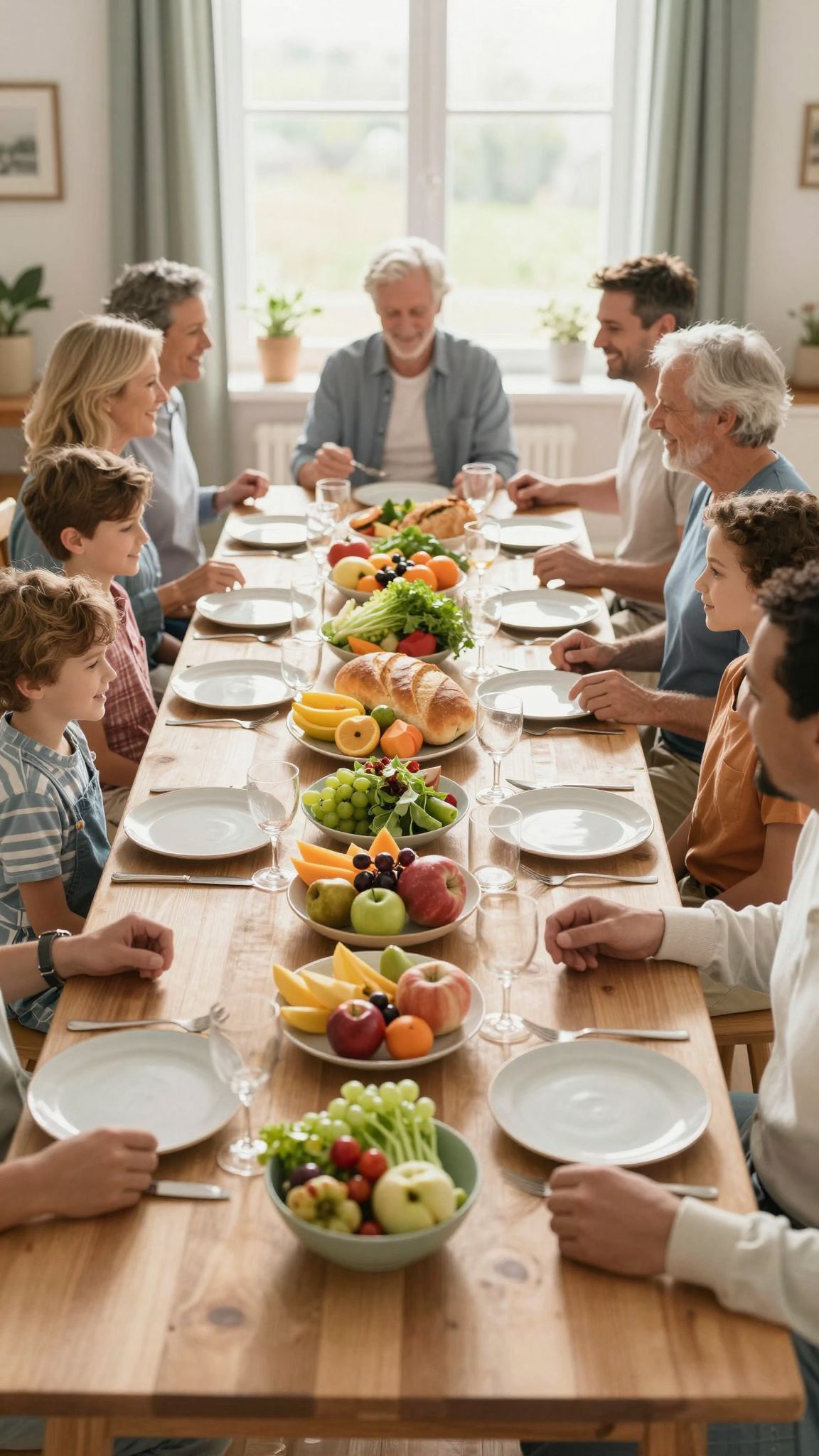 Az egyszerű étkezés erősíti a családi kötelékeket.