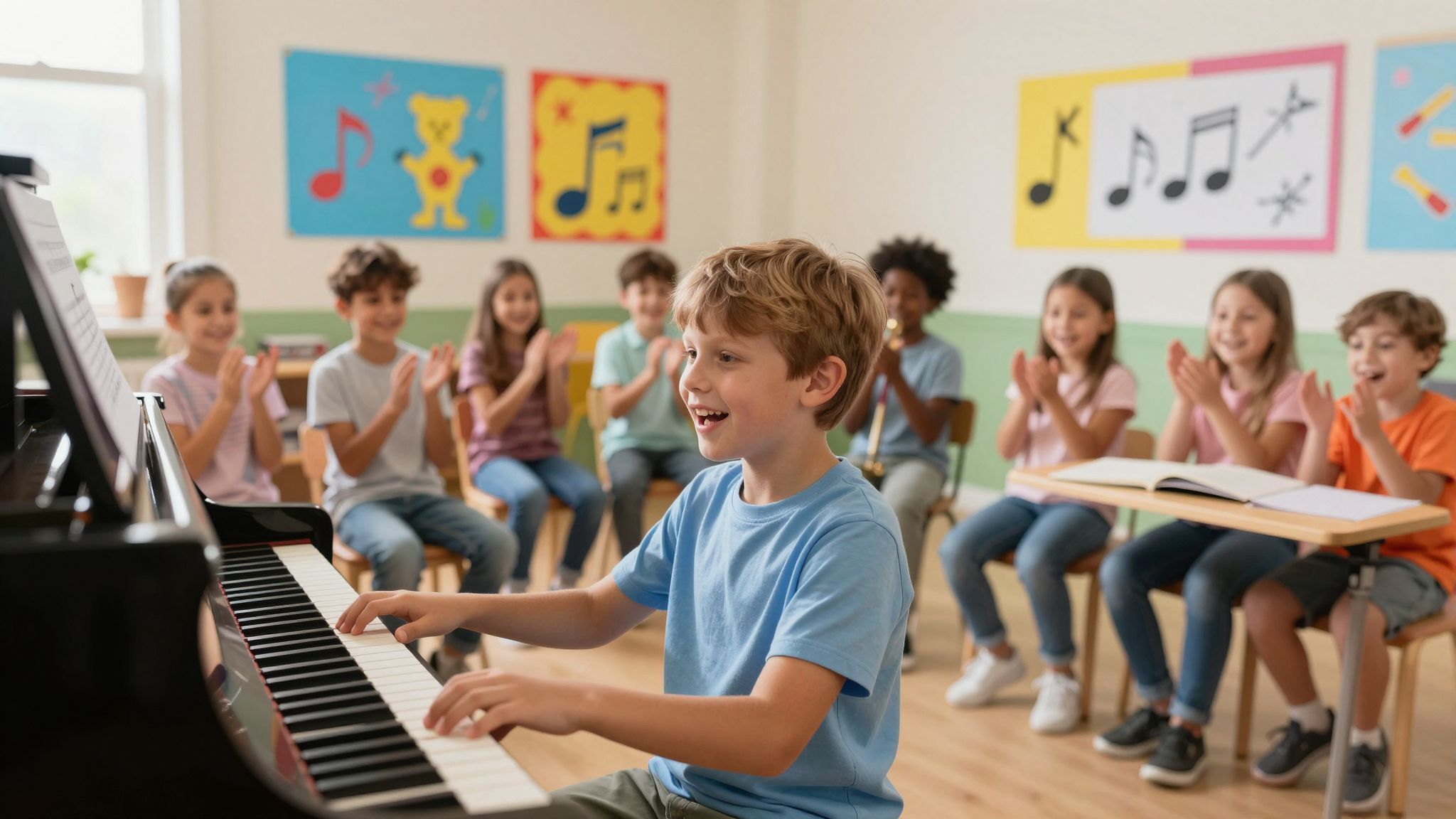 A zenetanulás segíthet a diszlexia kezelésében.