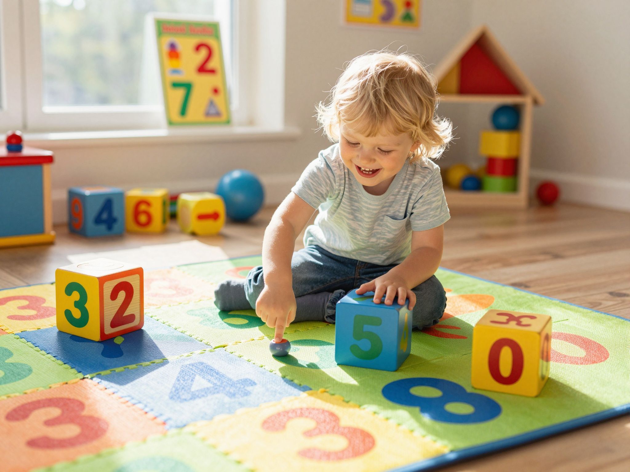 A számokkal való játék erősíti a gyerekek önbizalmát.