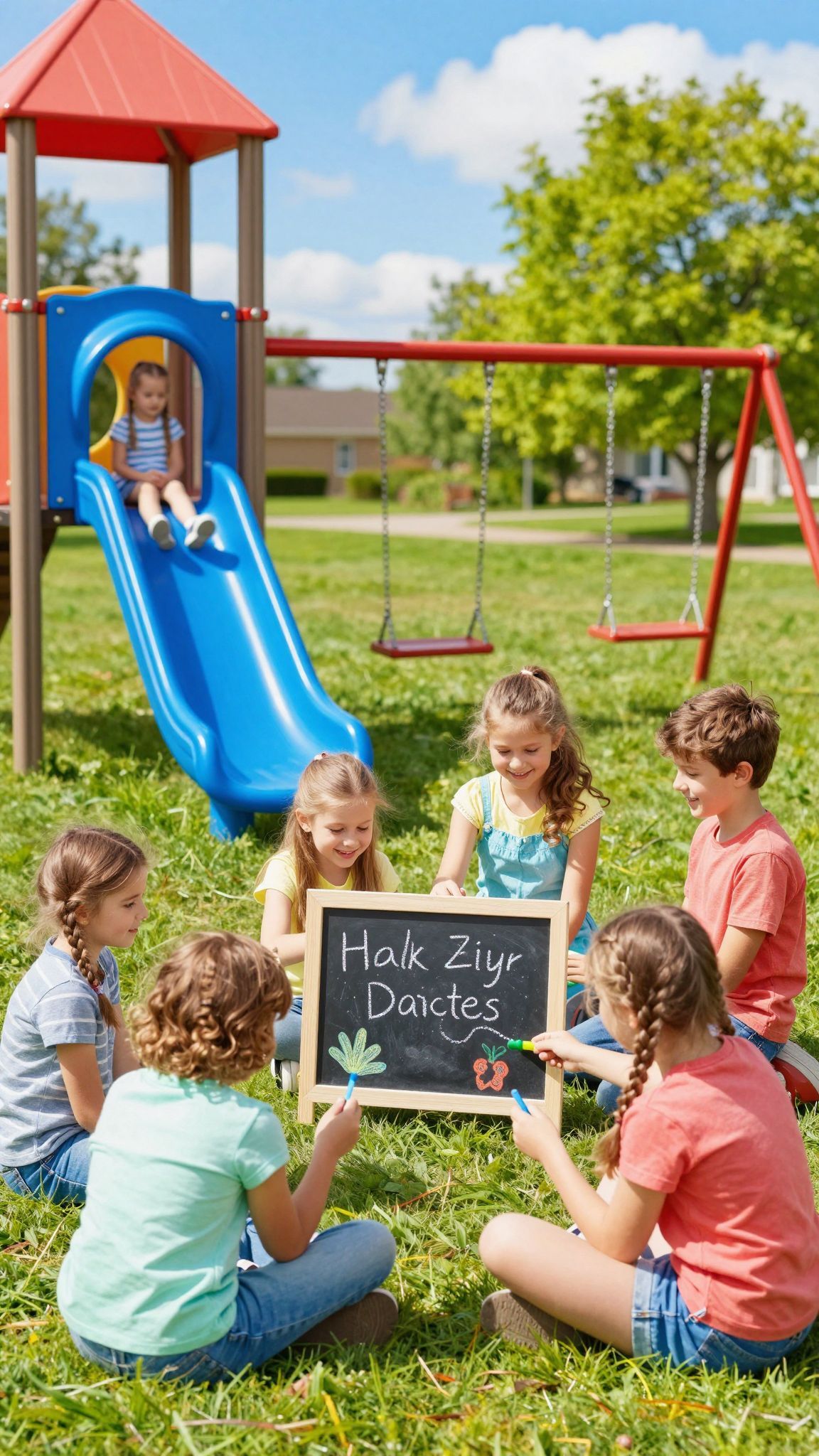 A játszótéren a konfliktusok kezeléséhez szükséges a fair osztozkodás.