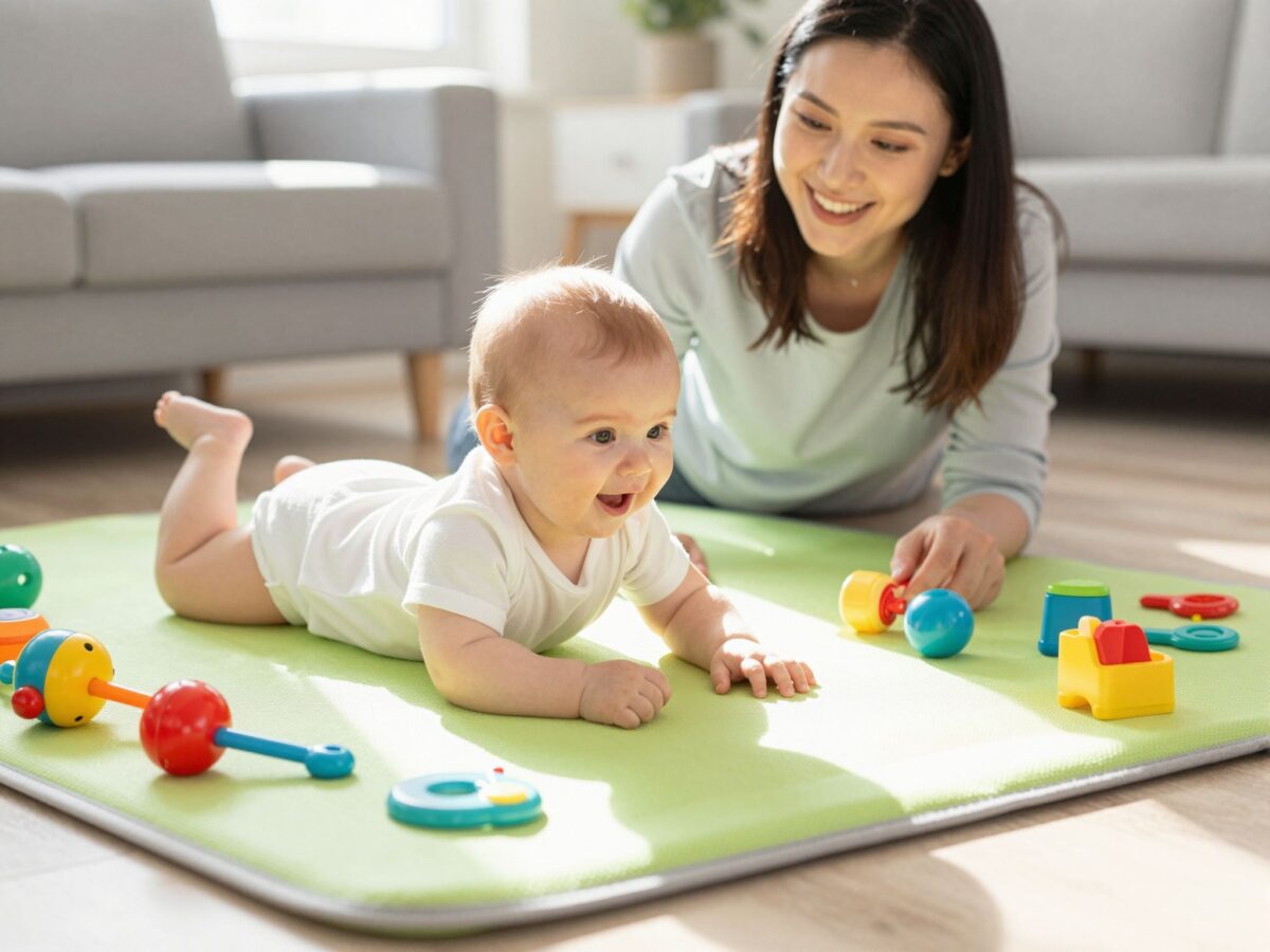 Baba Hasaltatásának Előnyei: Hogyan Segíti a Tummy Time a Csecsemők Fejlődését?