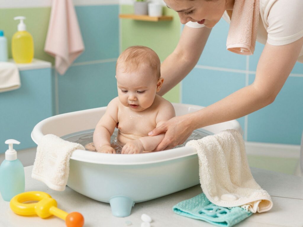 Babafürdetési útmutató: a legfontosabb kellékek és a biztonságos fürdetés lépései
