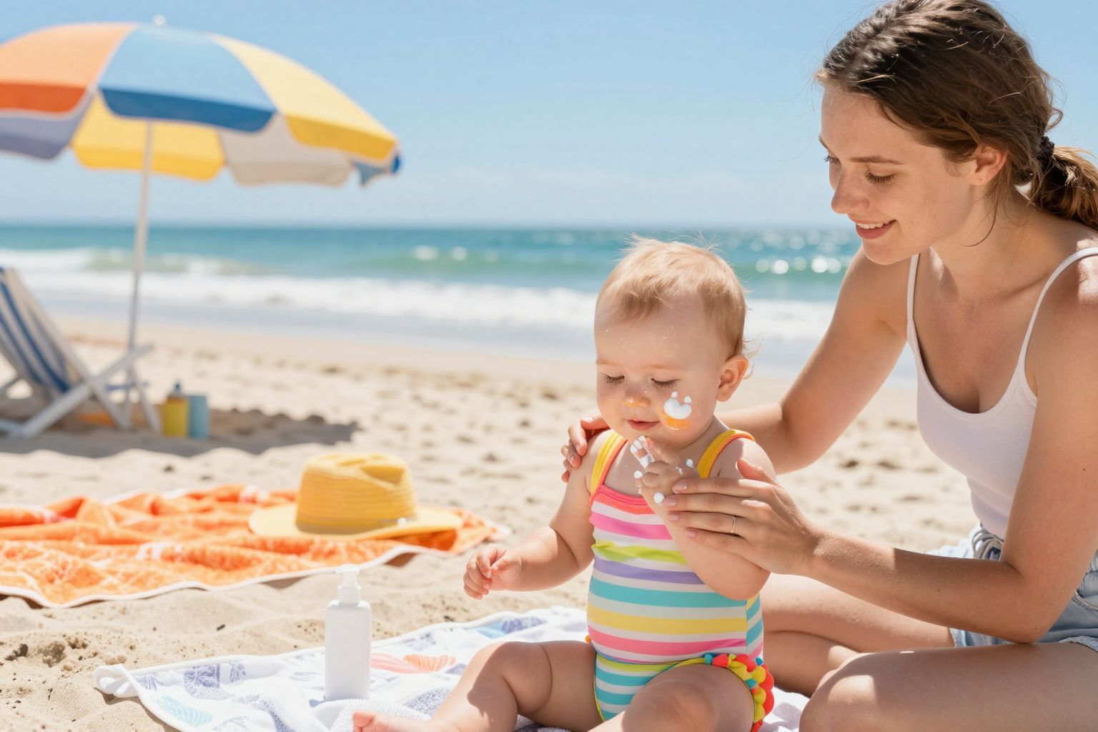 Használj napvédőt, hogy megvédd bőröd a napfényben!
