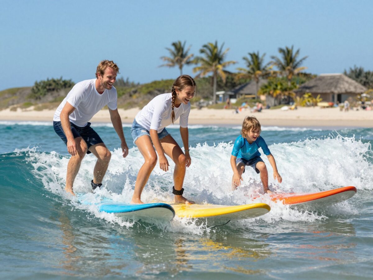 Családi kaland a hullámokon: minden, amit a gyerekbarát szörfölésről tudni kell